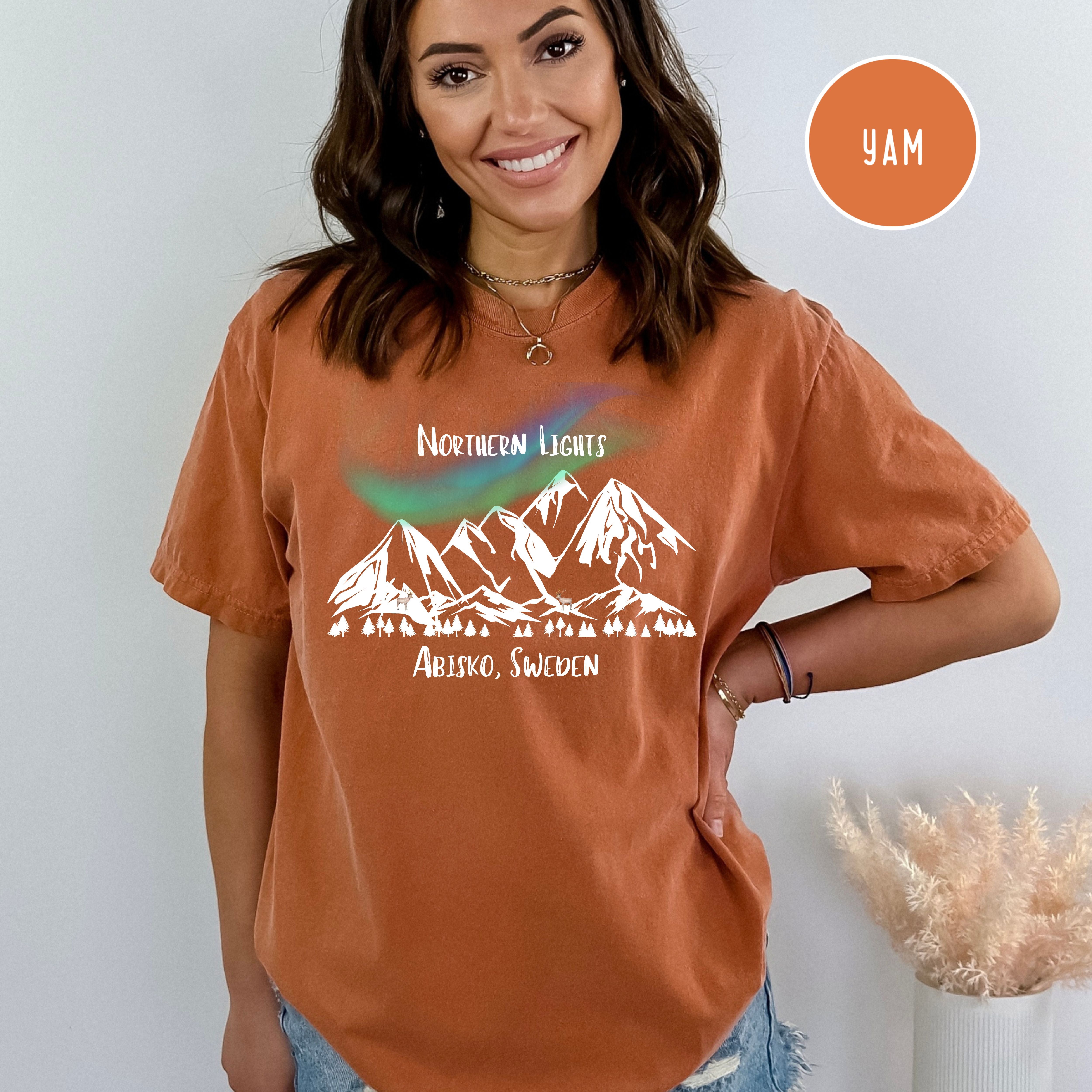 Northern Lights Abisko Sweden Comfort Colors® Tee