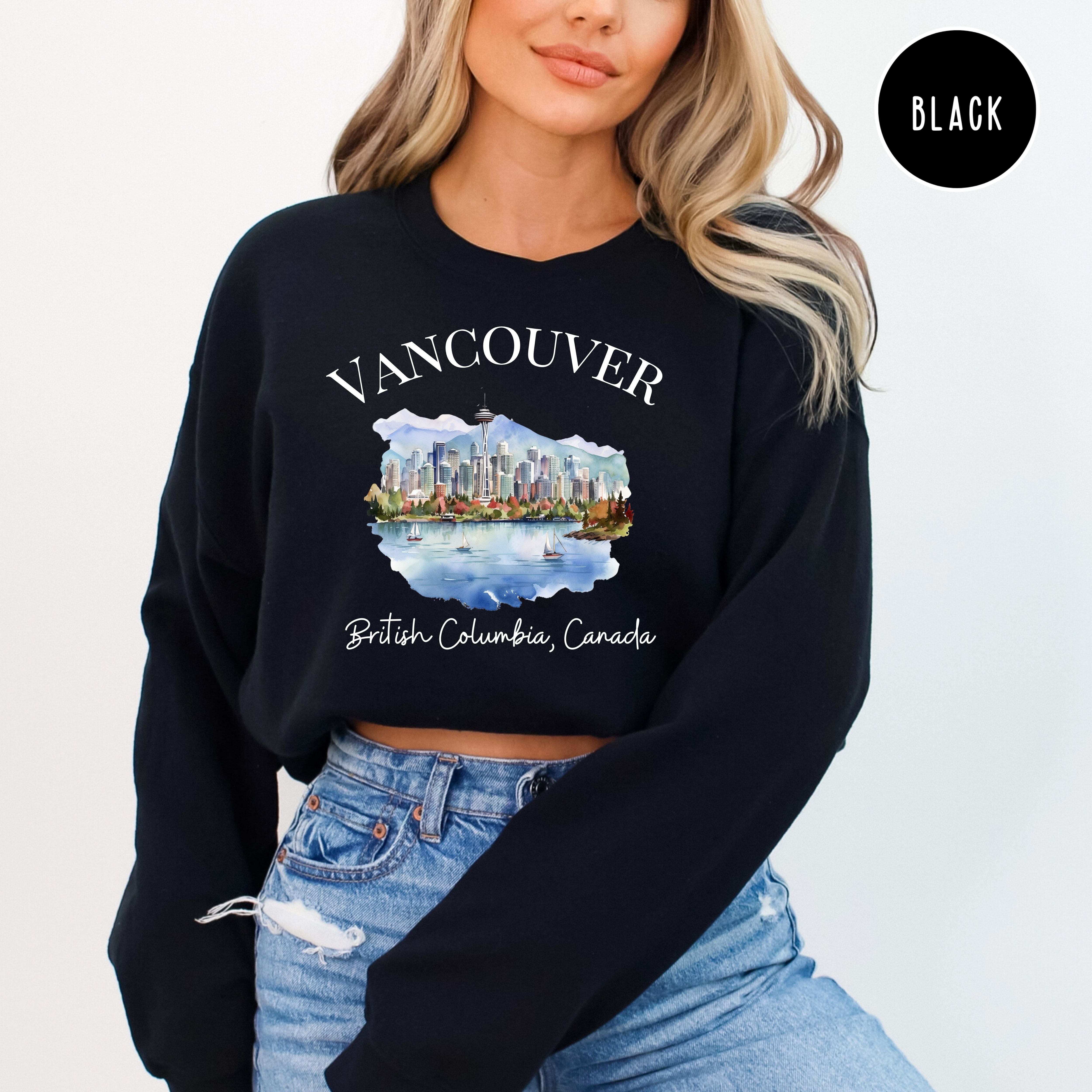 Vancouver British Columbia Canada Sweatshirt