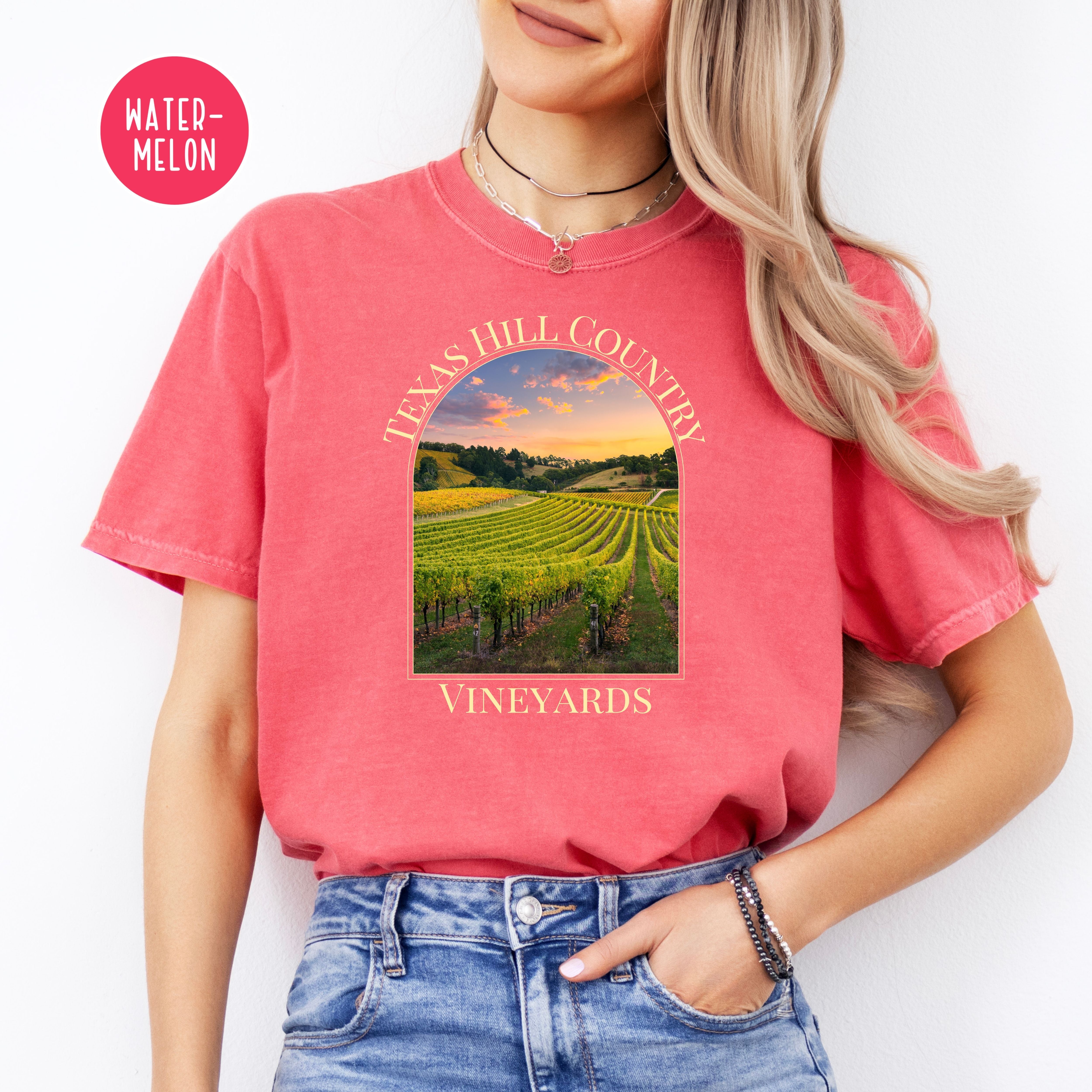 Texas Hill Country Vineyards Comfort Colors® Tee