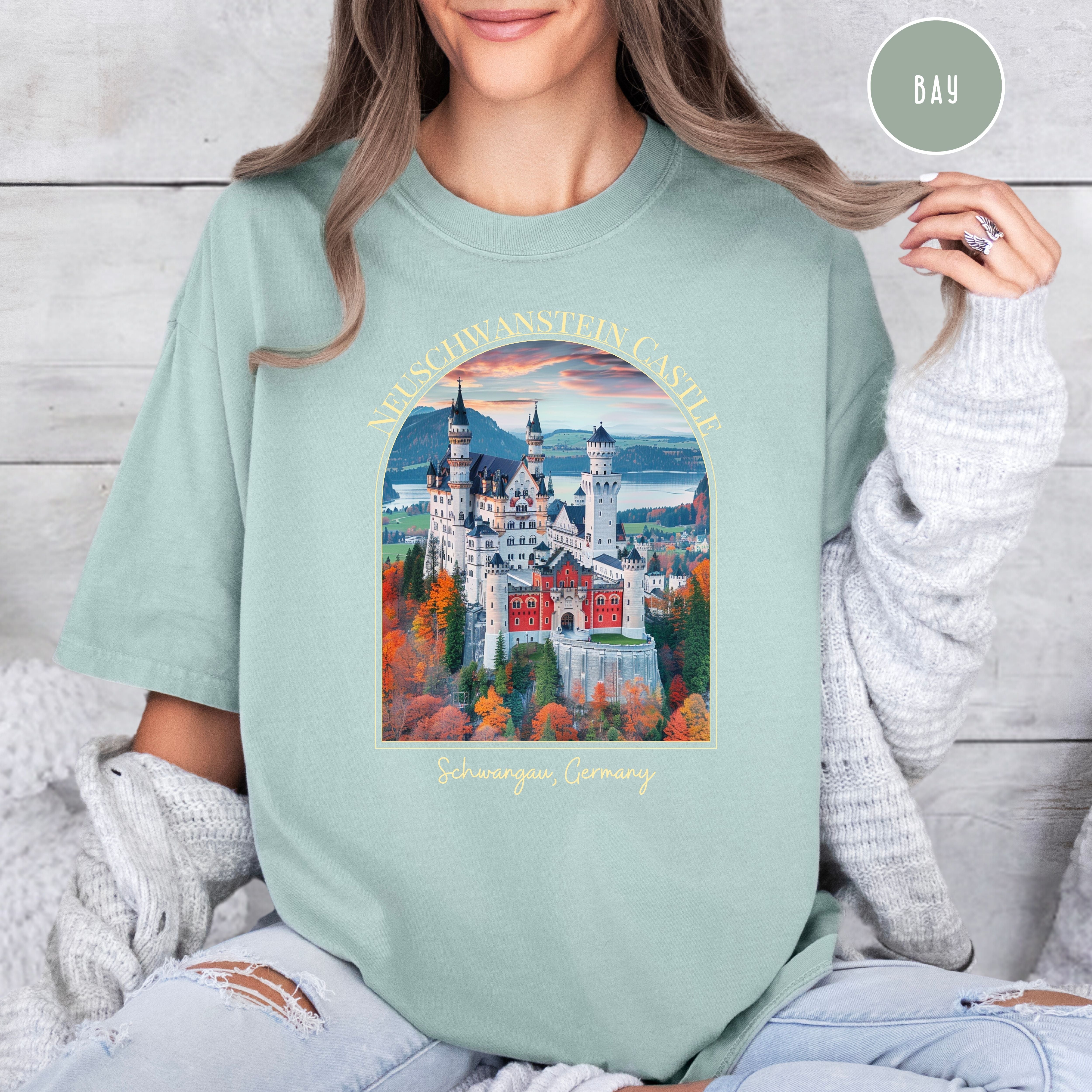 Neuschwanstein Castle Comfort Colors® Tee