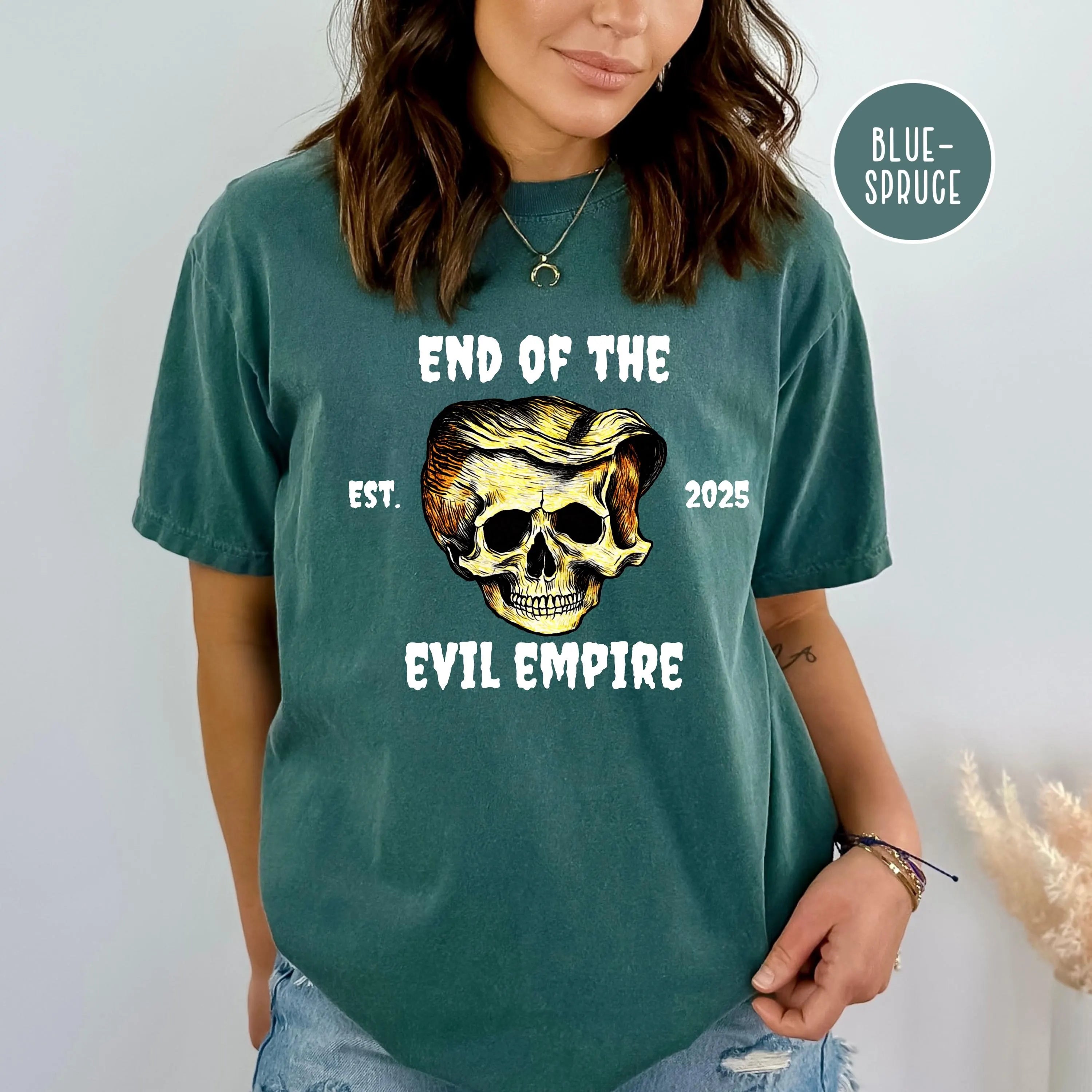 End of the Evil Empire Anti-Trump Comfort Colors® Halloween Tee