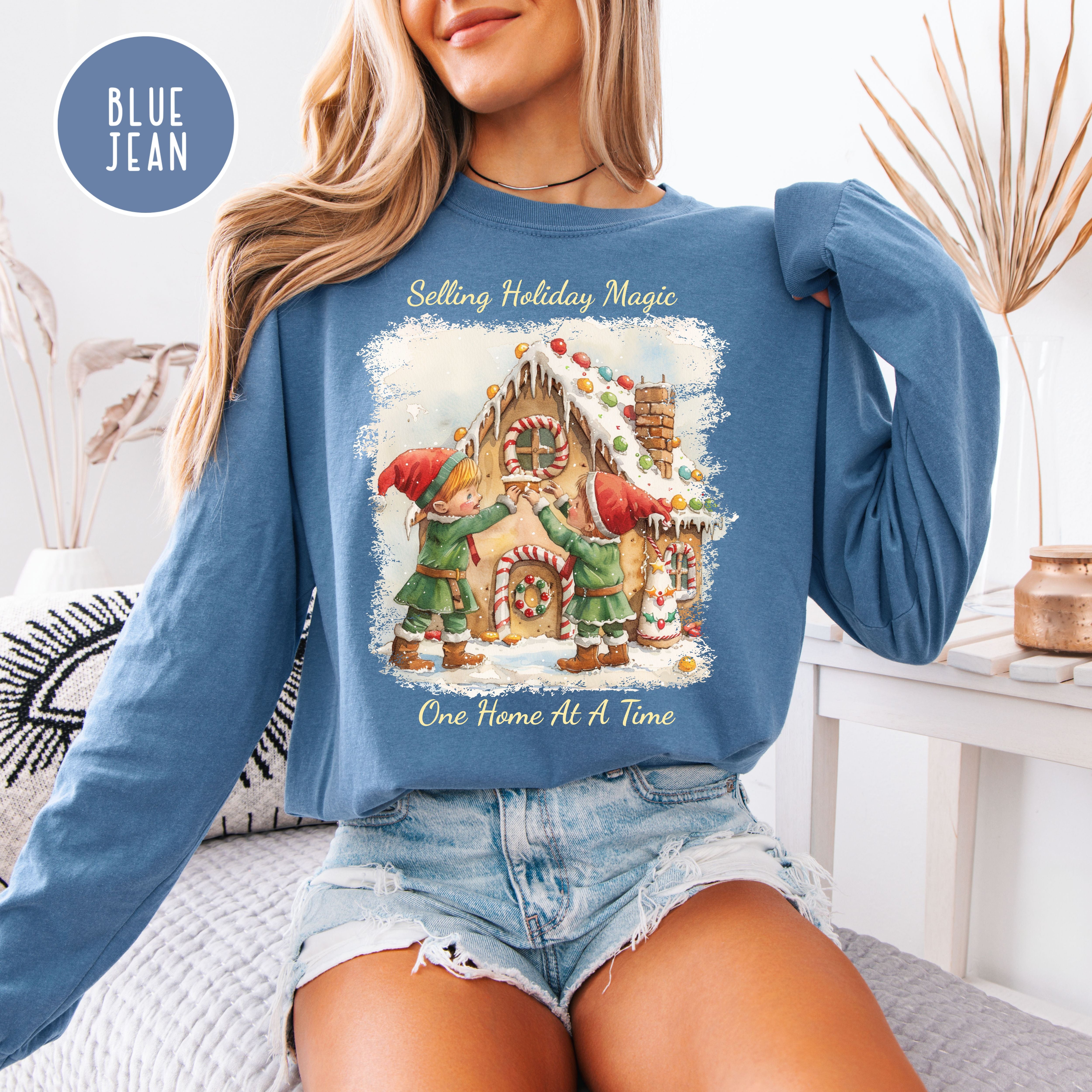 Real Estate Agent Christmas Gift Shirt, Selling Magic One Home At A Time