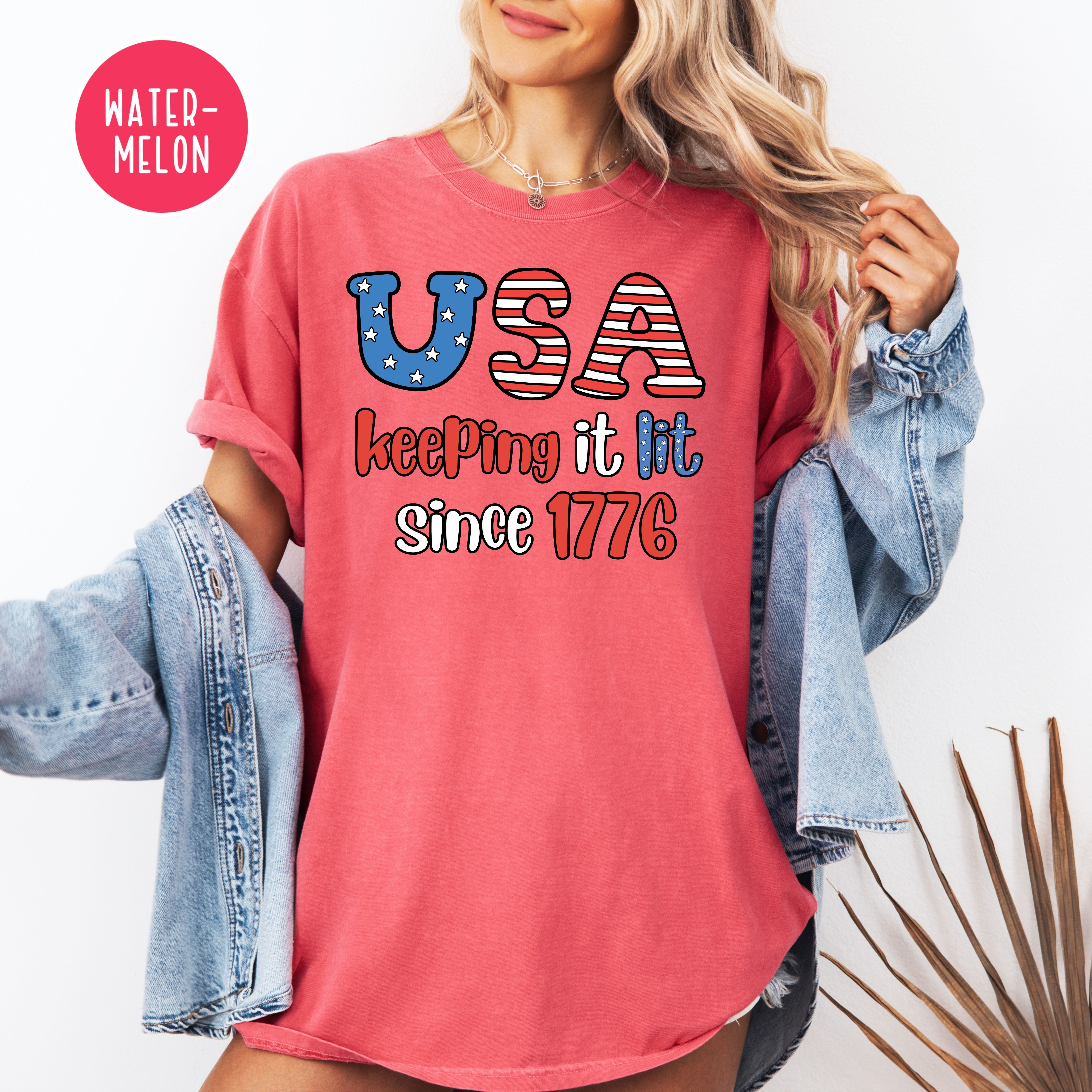 Celebrate America 250 Years Comfort Colors 4th of July Shirt