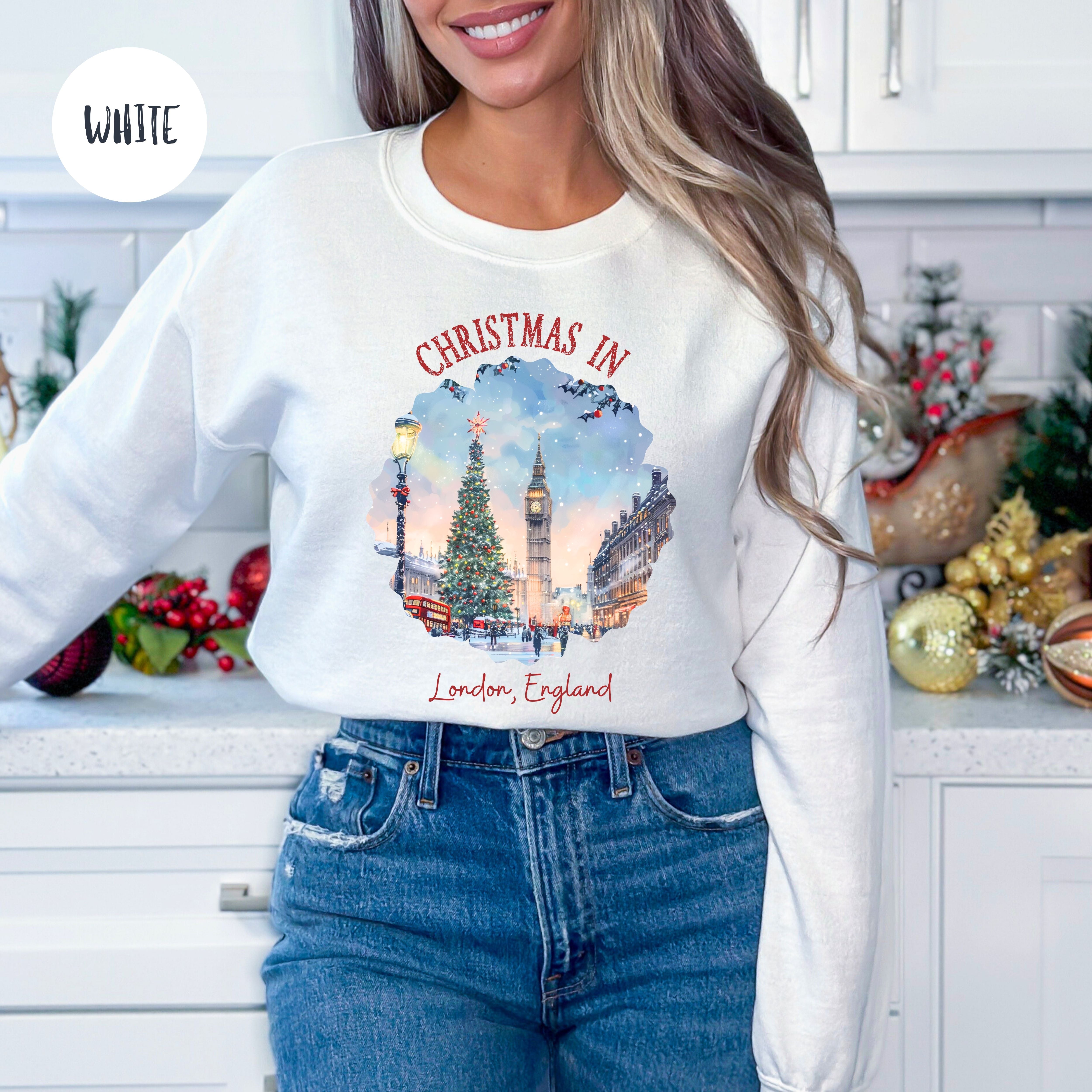 Christmas in London Unisex Sweatshirt