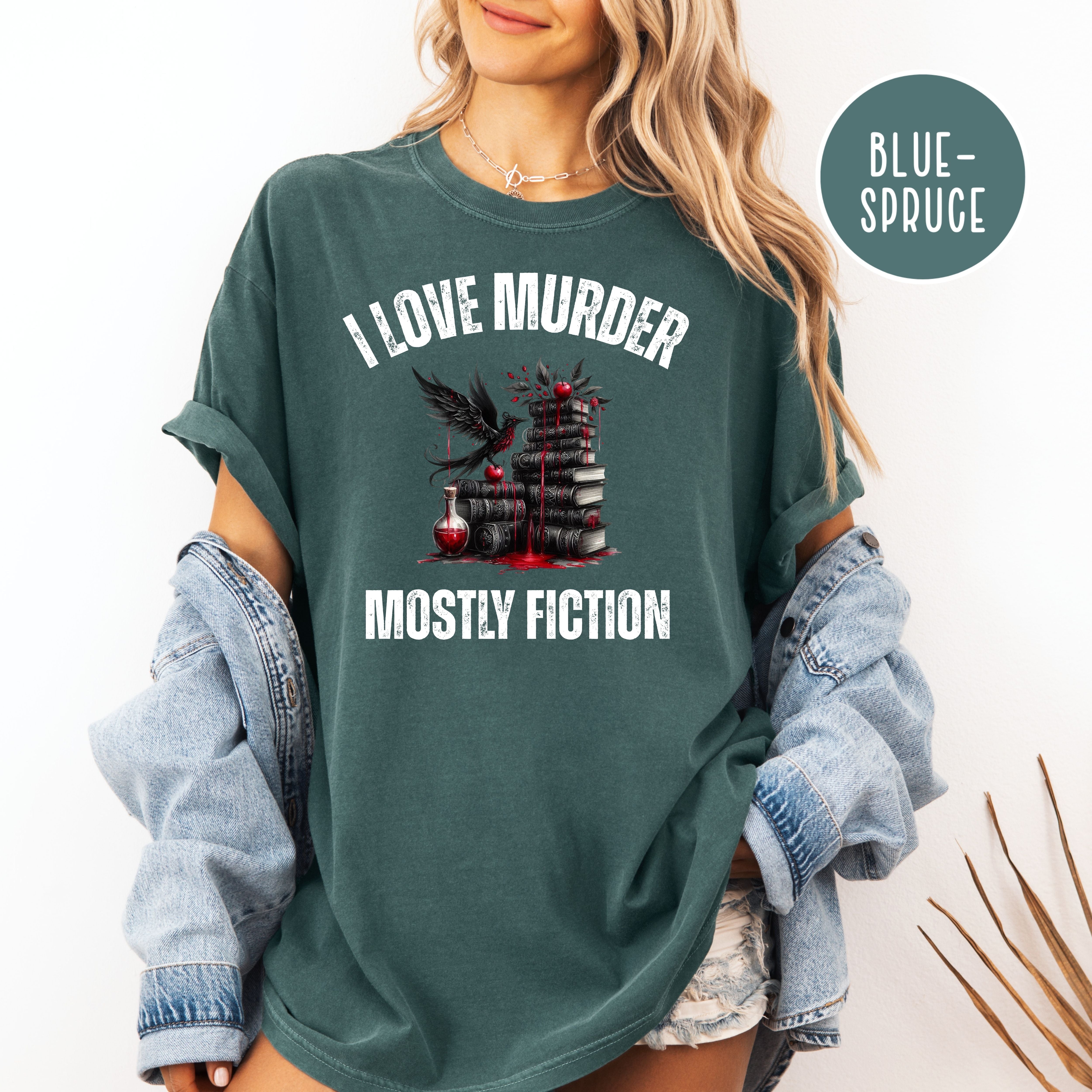 Murder Mystery Book Lover Unisex Comfort Colors T-Shirt