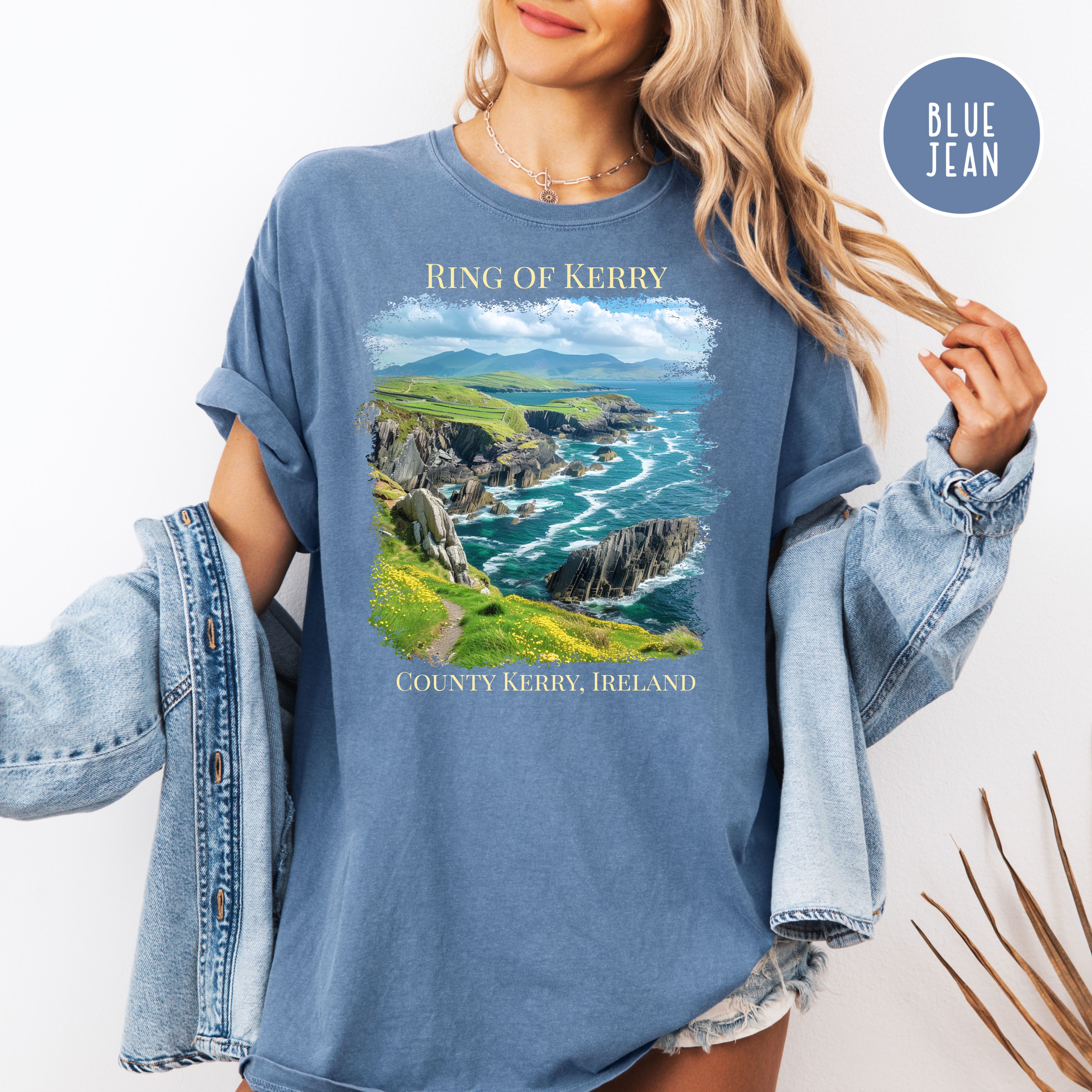 Dublin Ireland Ring of Kerry Comfort Colors Tee