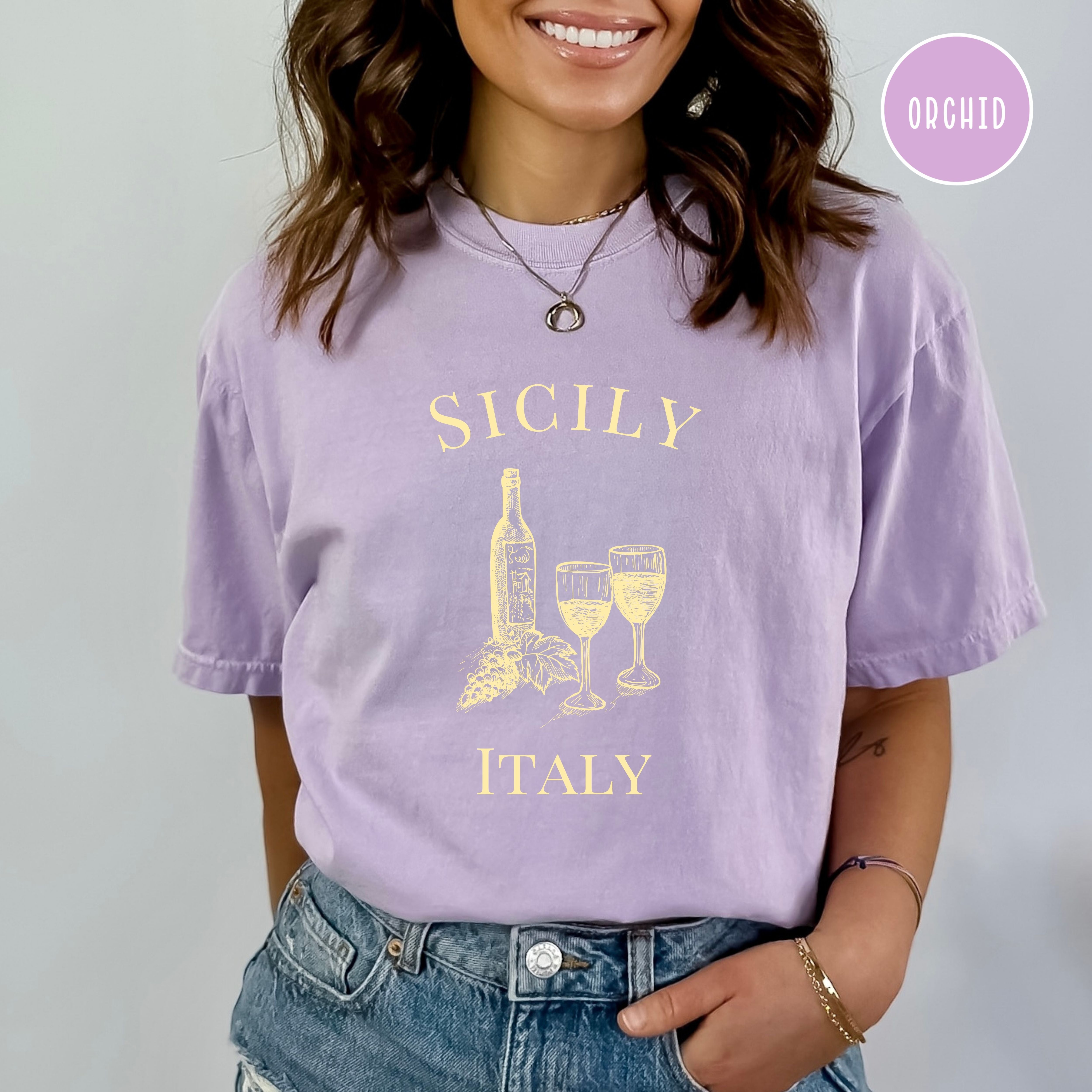 Sicily Italy Winery Comfort Colors® Tee