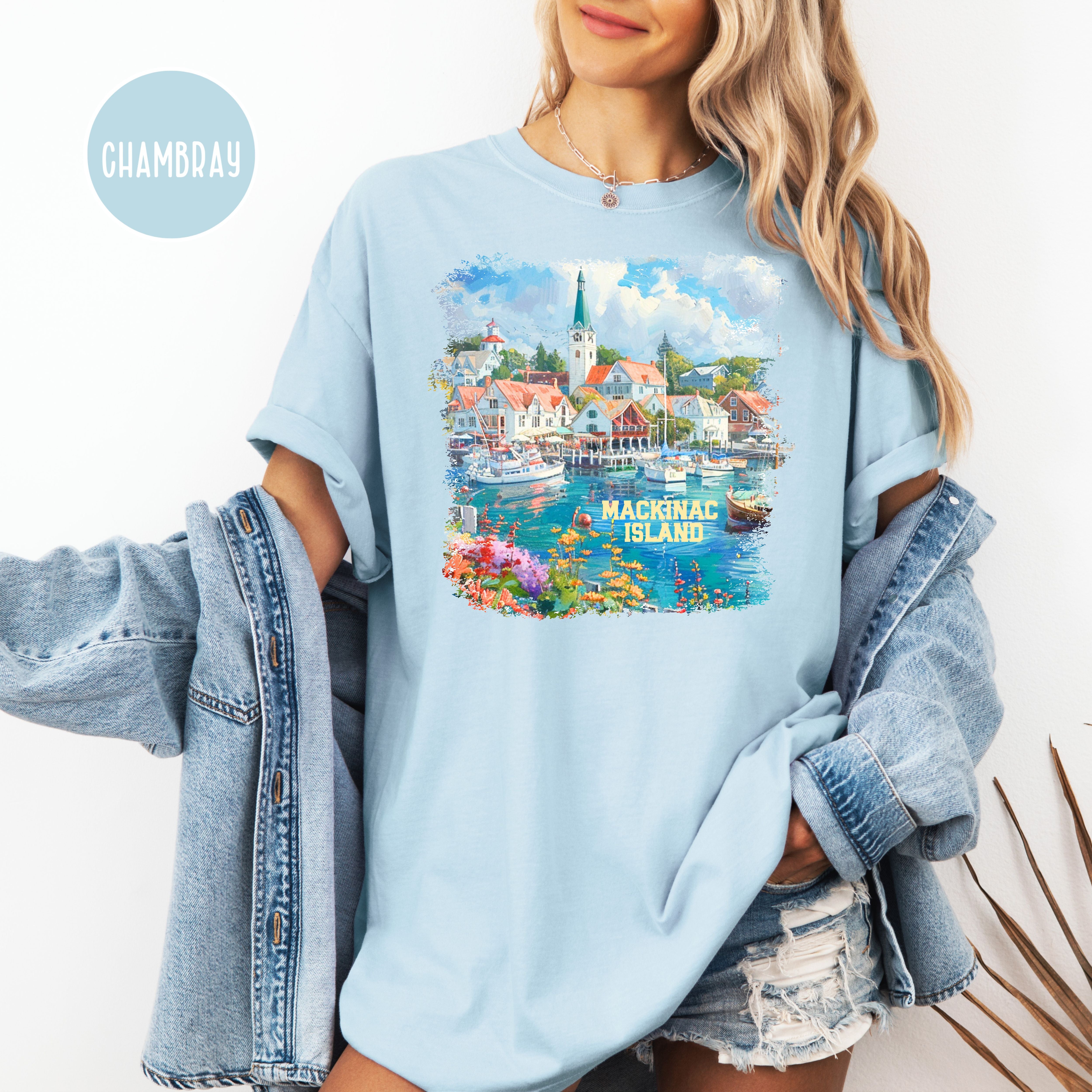 Mackinac Island Michigan Comfort Colors® Tee