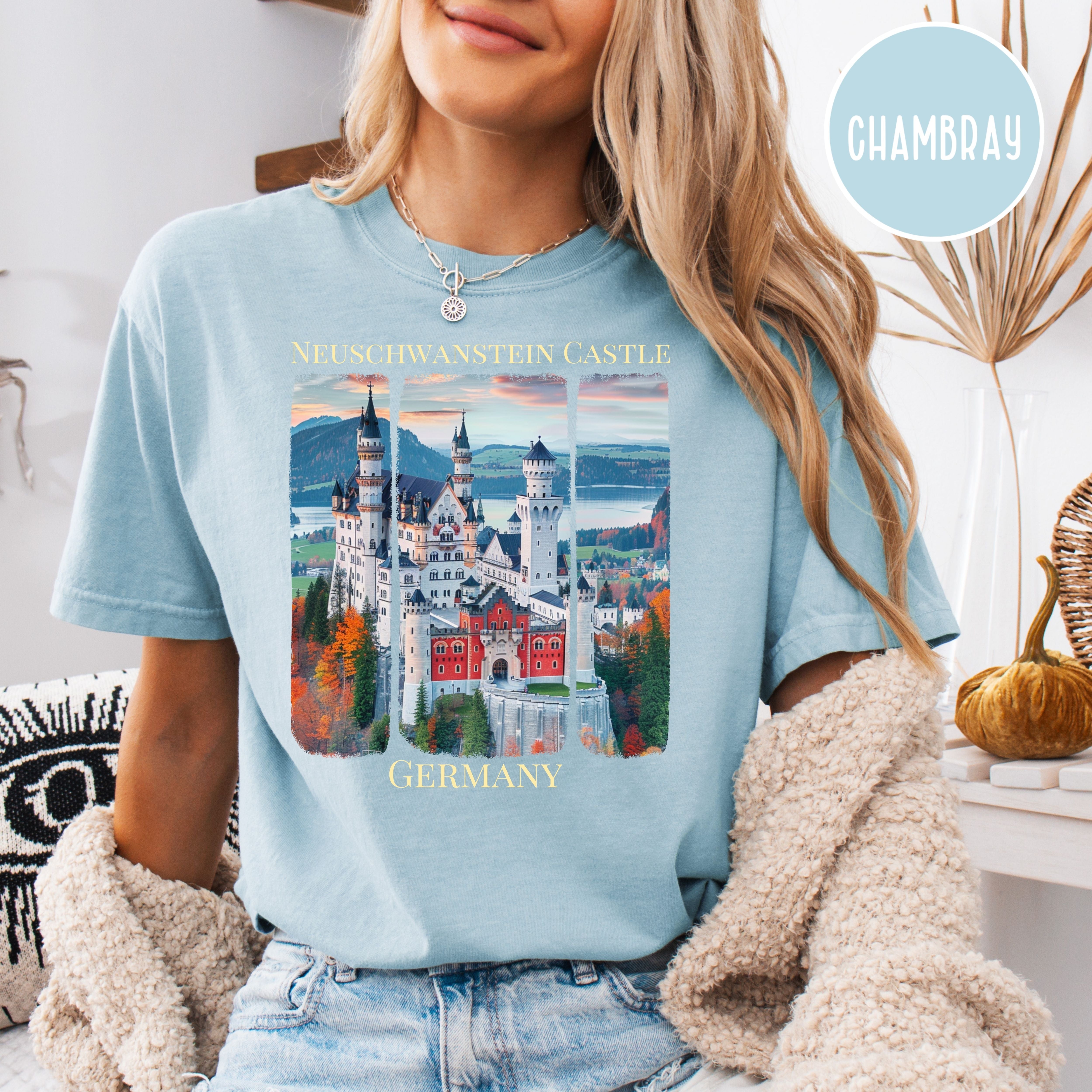 Germany Neuschwanstein Castle Comfort Colors® Tee
