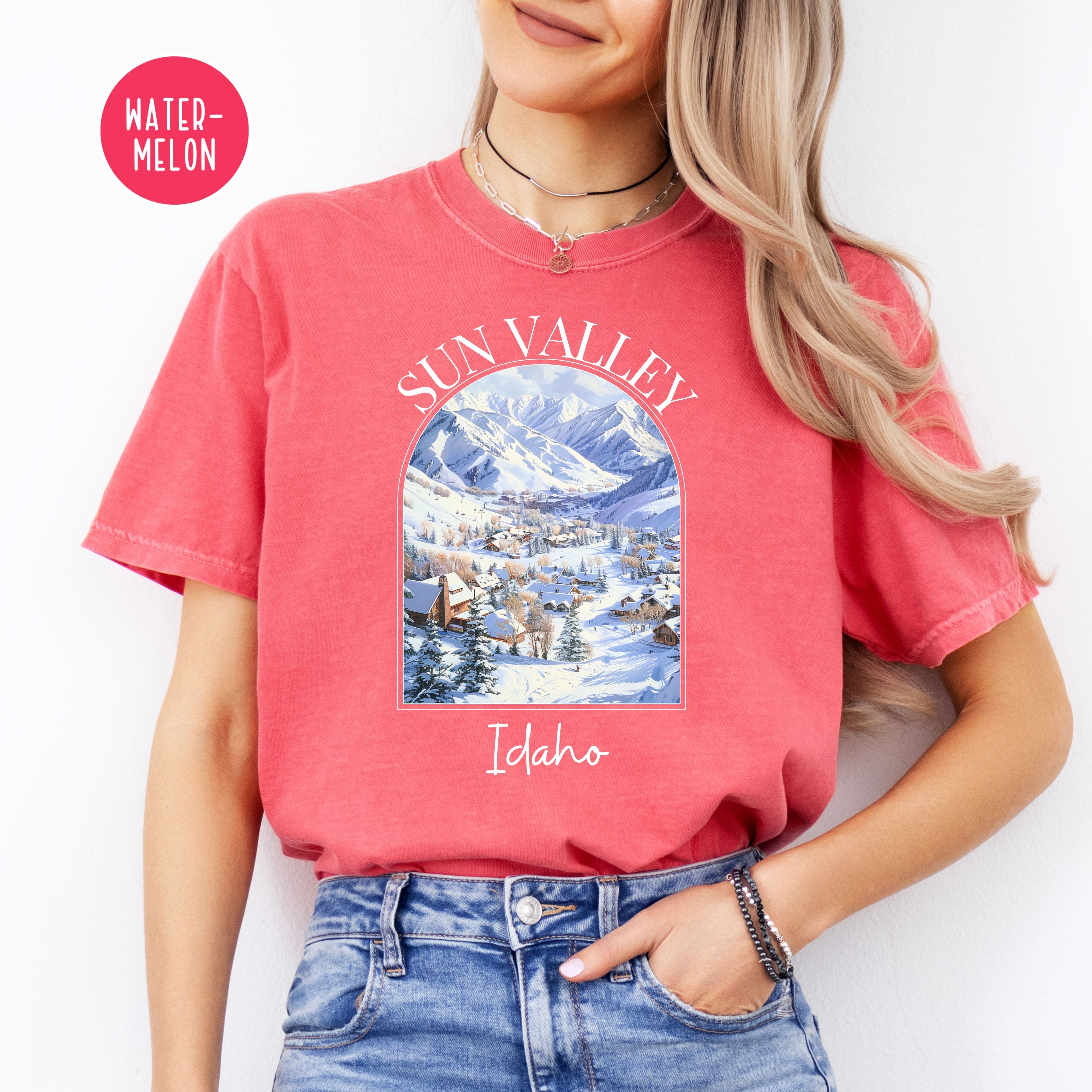 Sun Valley Idaho Comfort Colors® Tee