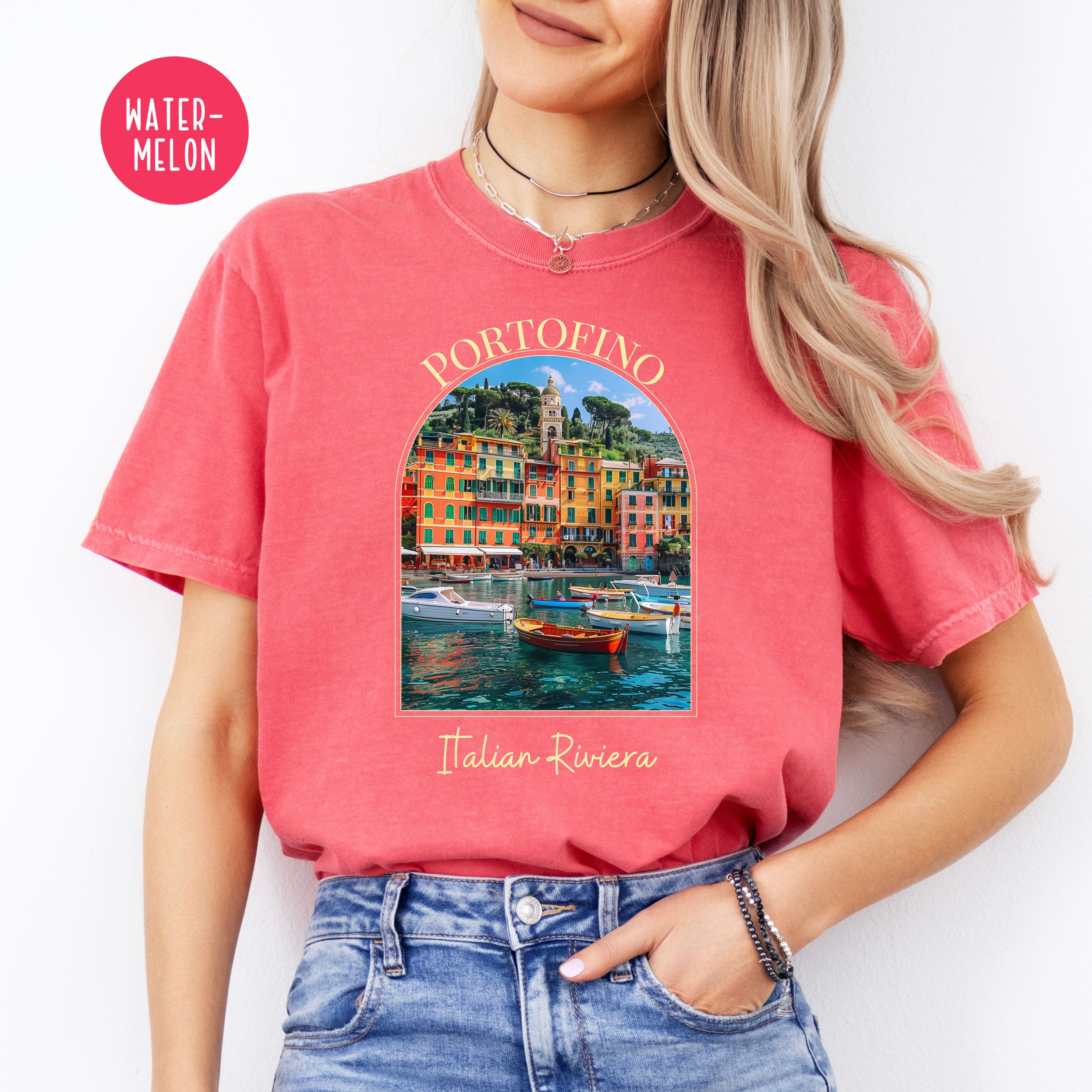 Portofino Italian Riviera Comfort Colors® Tee