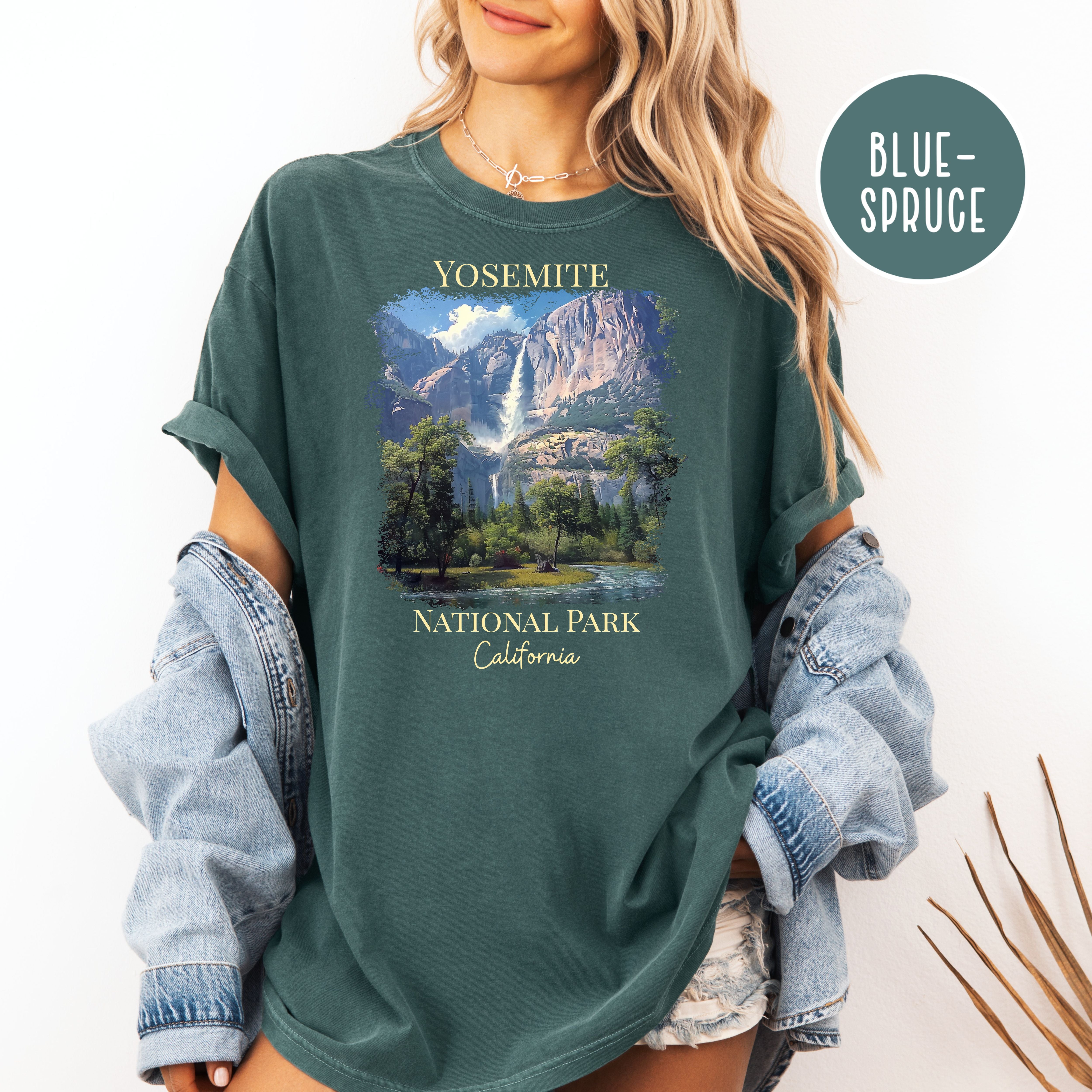 Yosemite National Park California Comfort Colors Vacation Gift Shirt