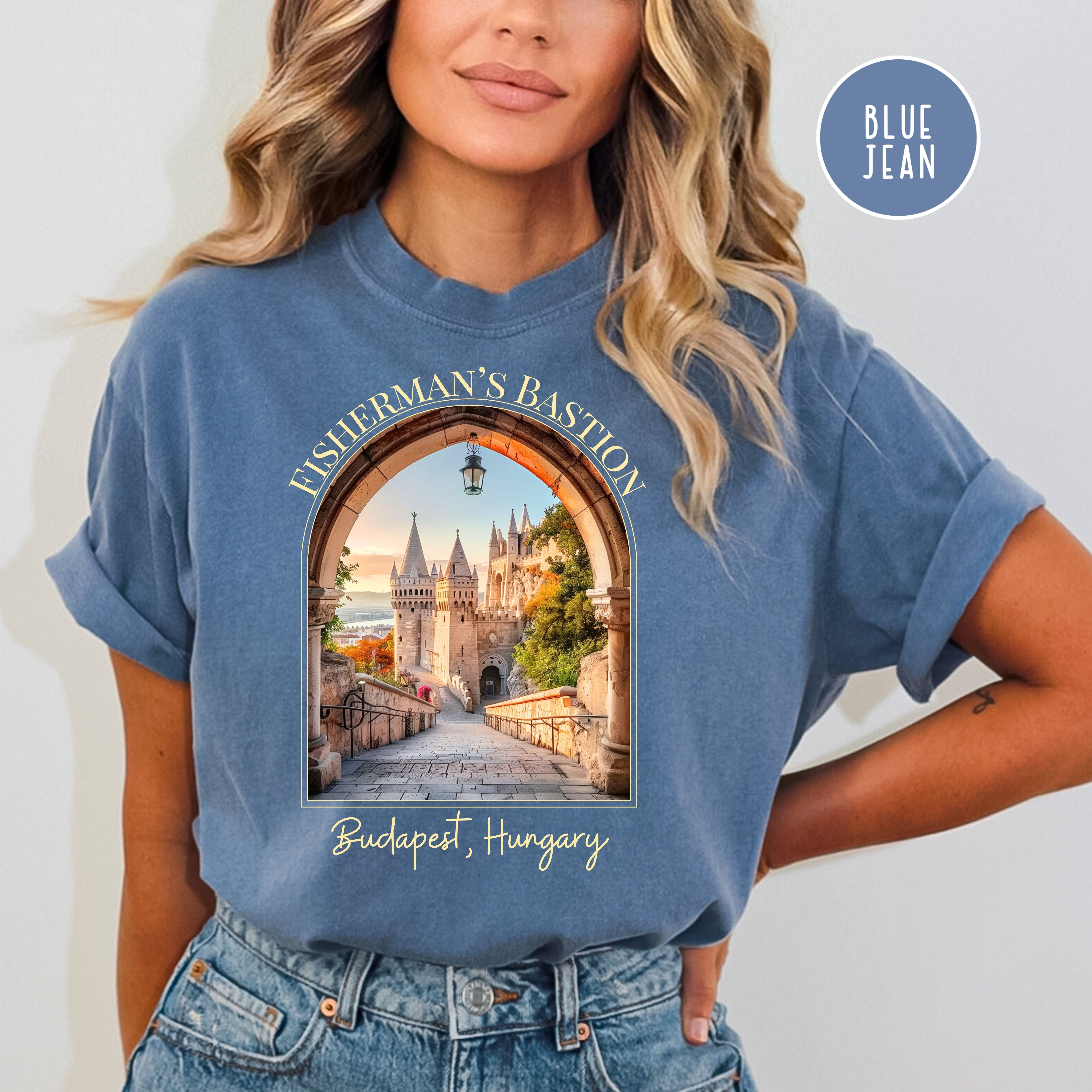 Fisherman's Bastion Budapest Hungary Comfort Colors® Tee
