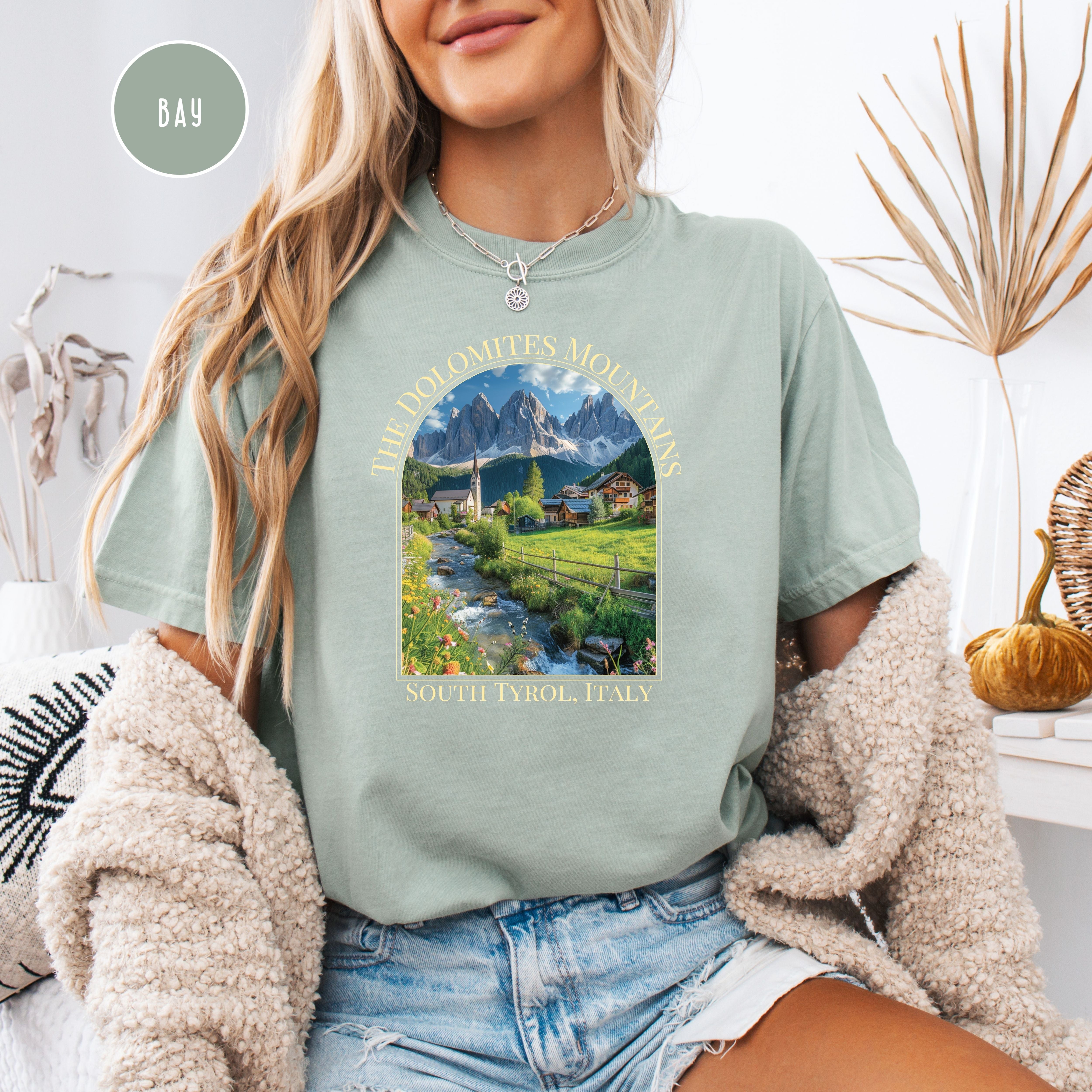 South Tyrol Italy Dolomites Mountains Comfort Colors® Tee