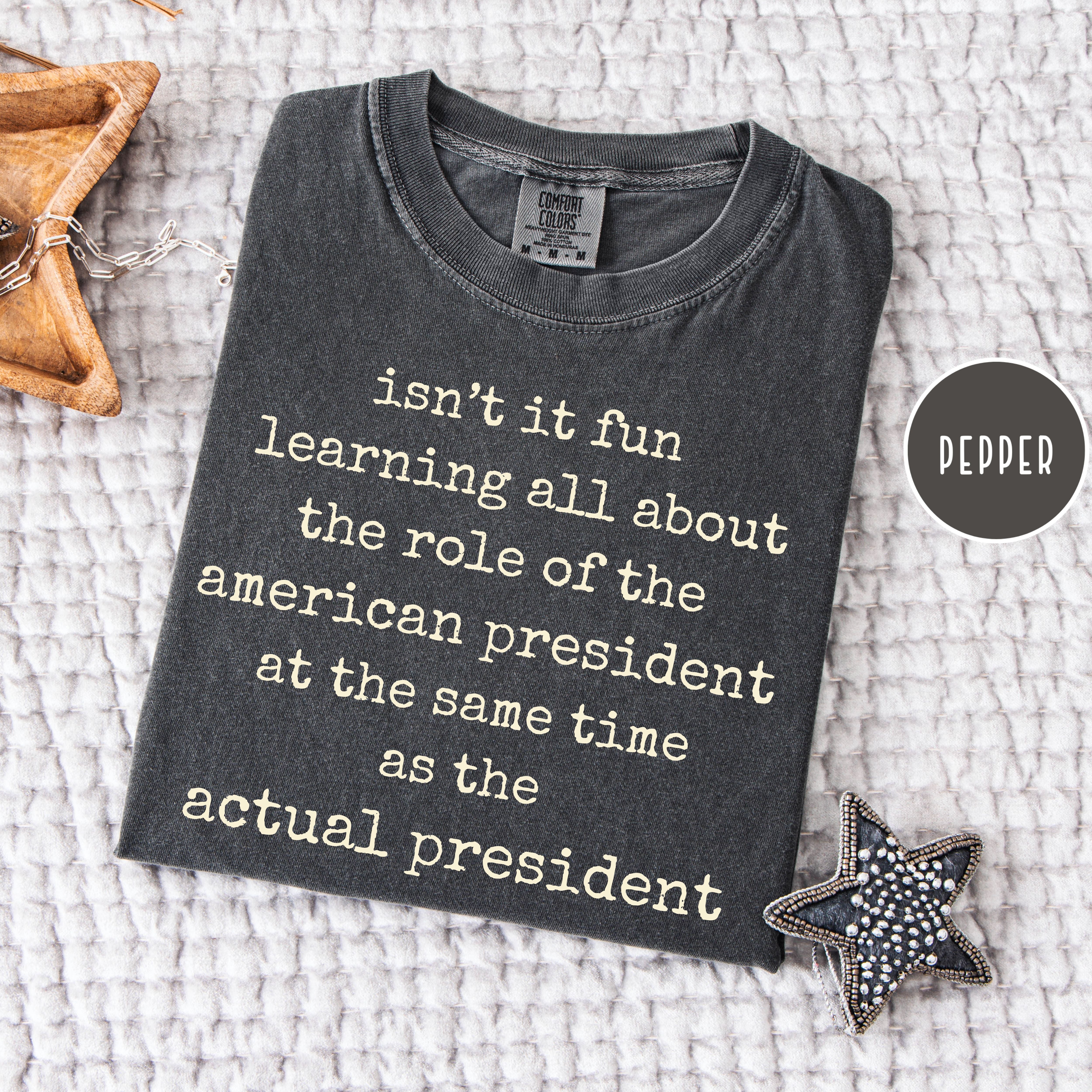 Funny Anti-Trump Comfort Colors Political Tee Shirt