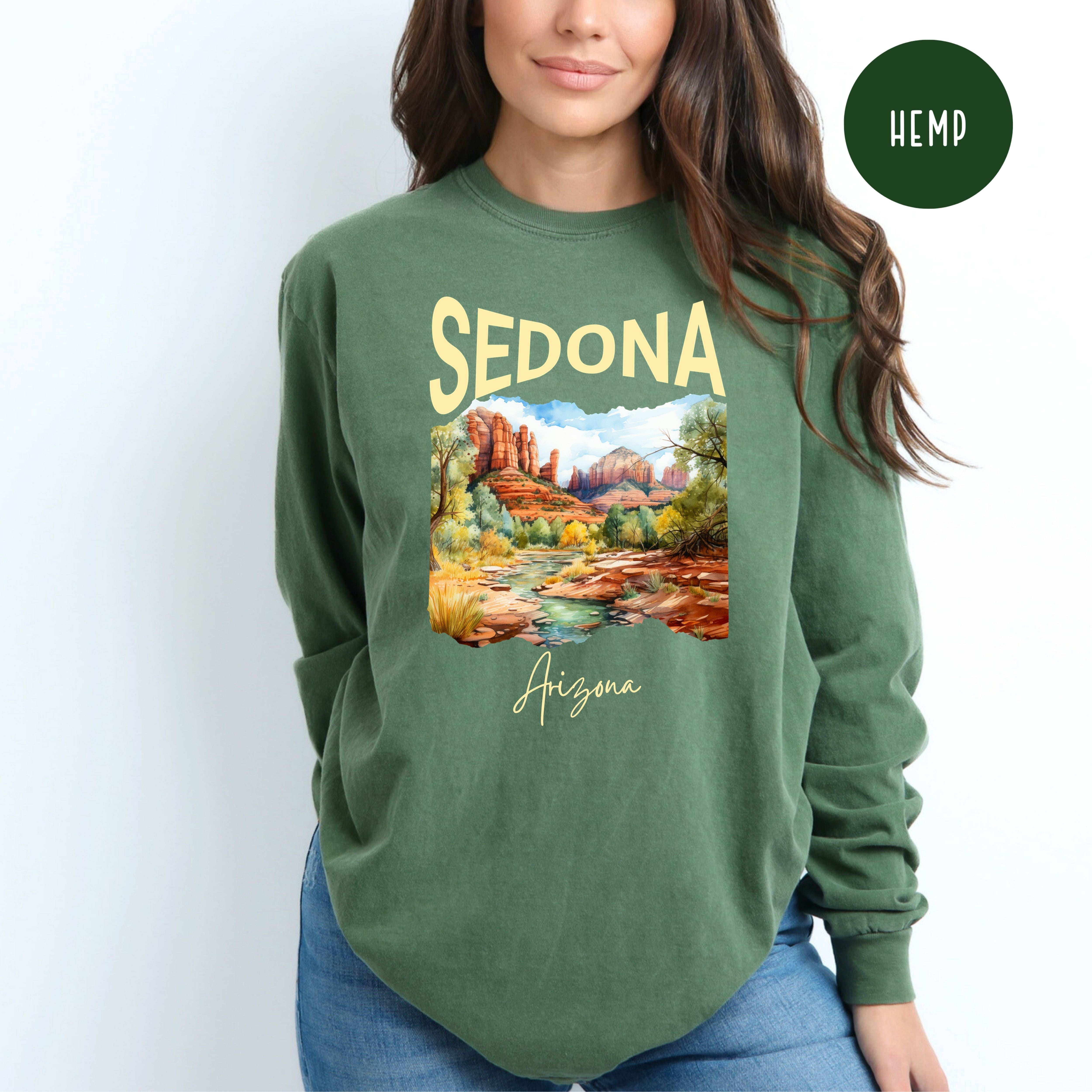 Sedona Arizonia Comfort Colors® Long Sleeve Tee