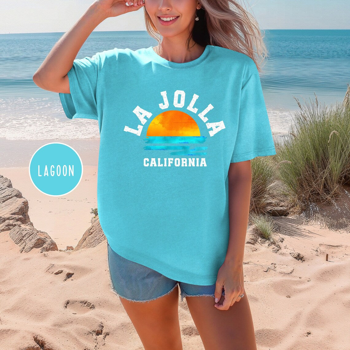 La Jolla California Comfort Colors® Tee