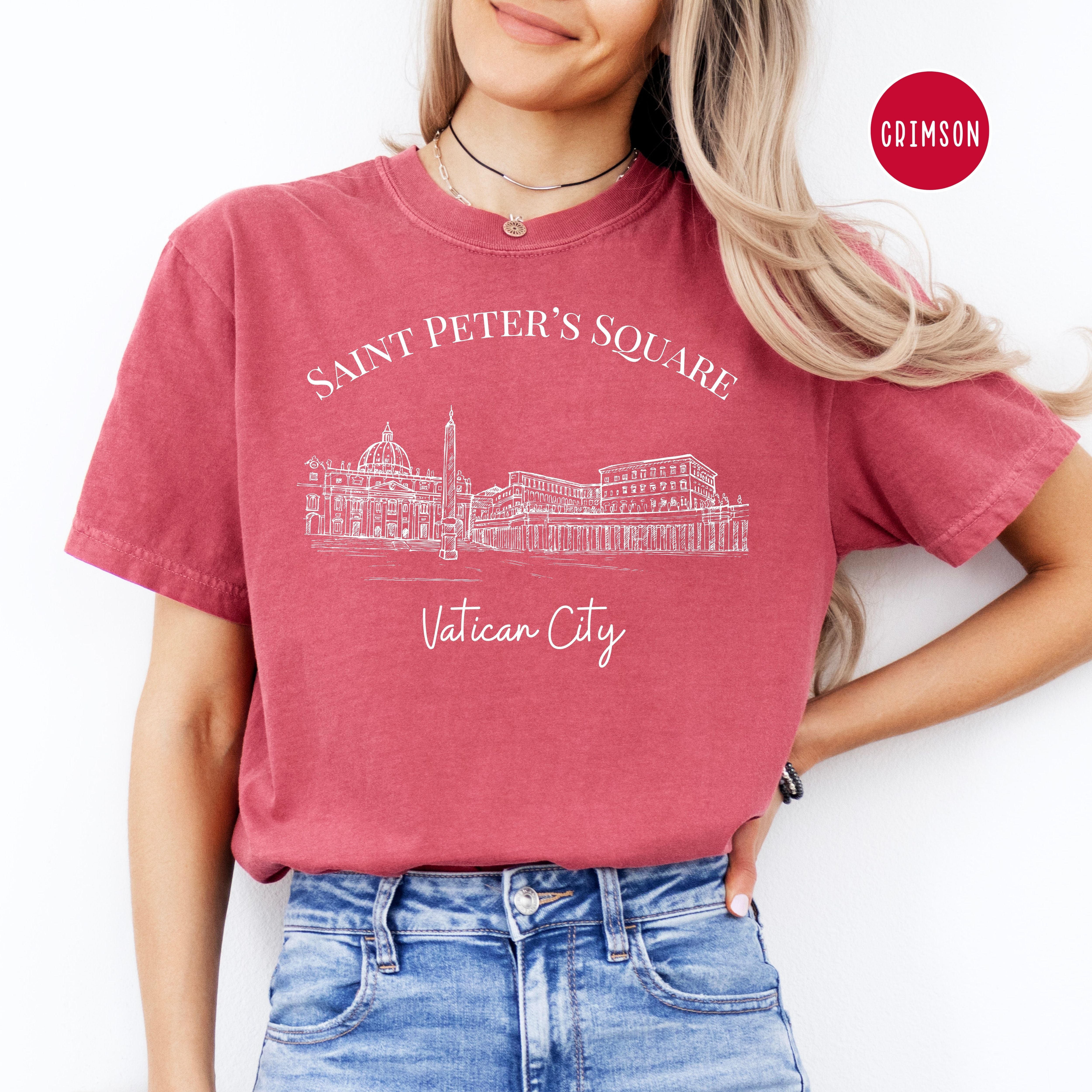 Saint Peter's Square Comfort Colors® Tee