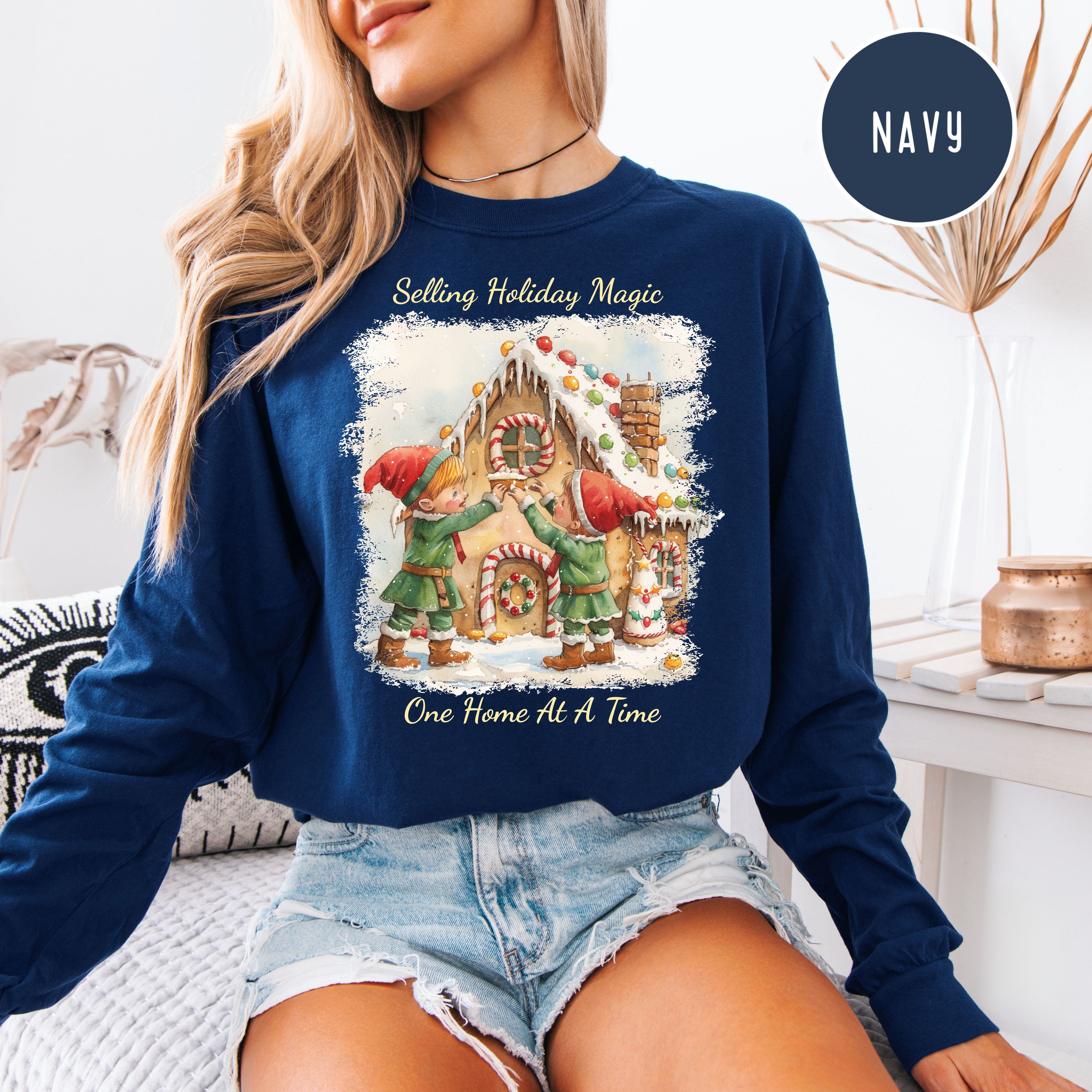 Real Estate Agent Christmas Gift Shirt, Selling Magic One Home At A Time