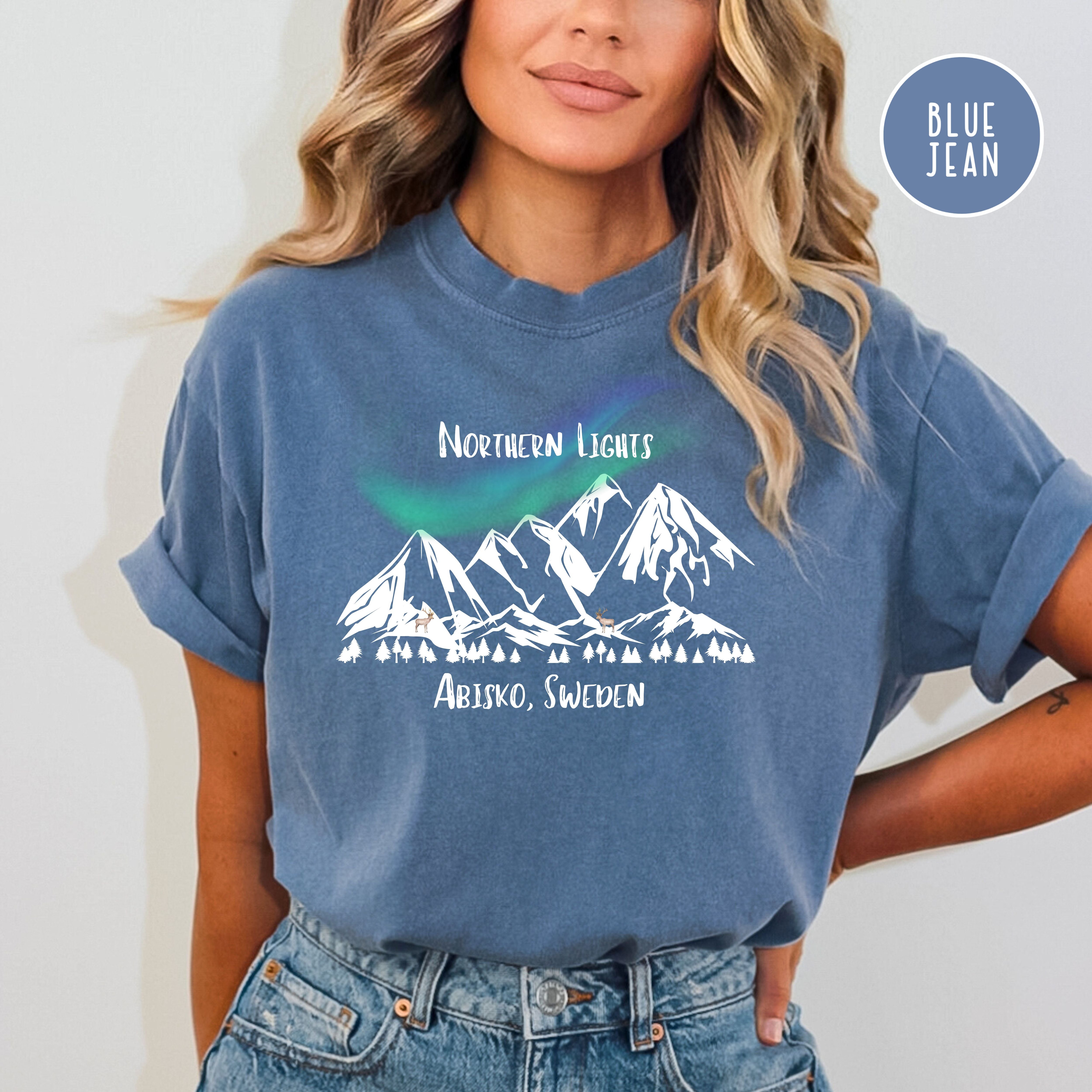 Northern Lights Abisko Sweden Comfort Colors® Tee
