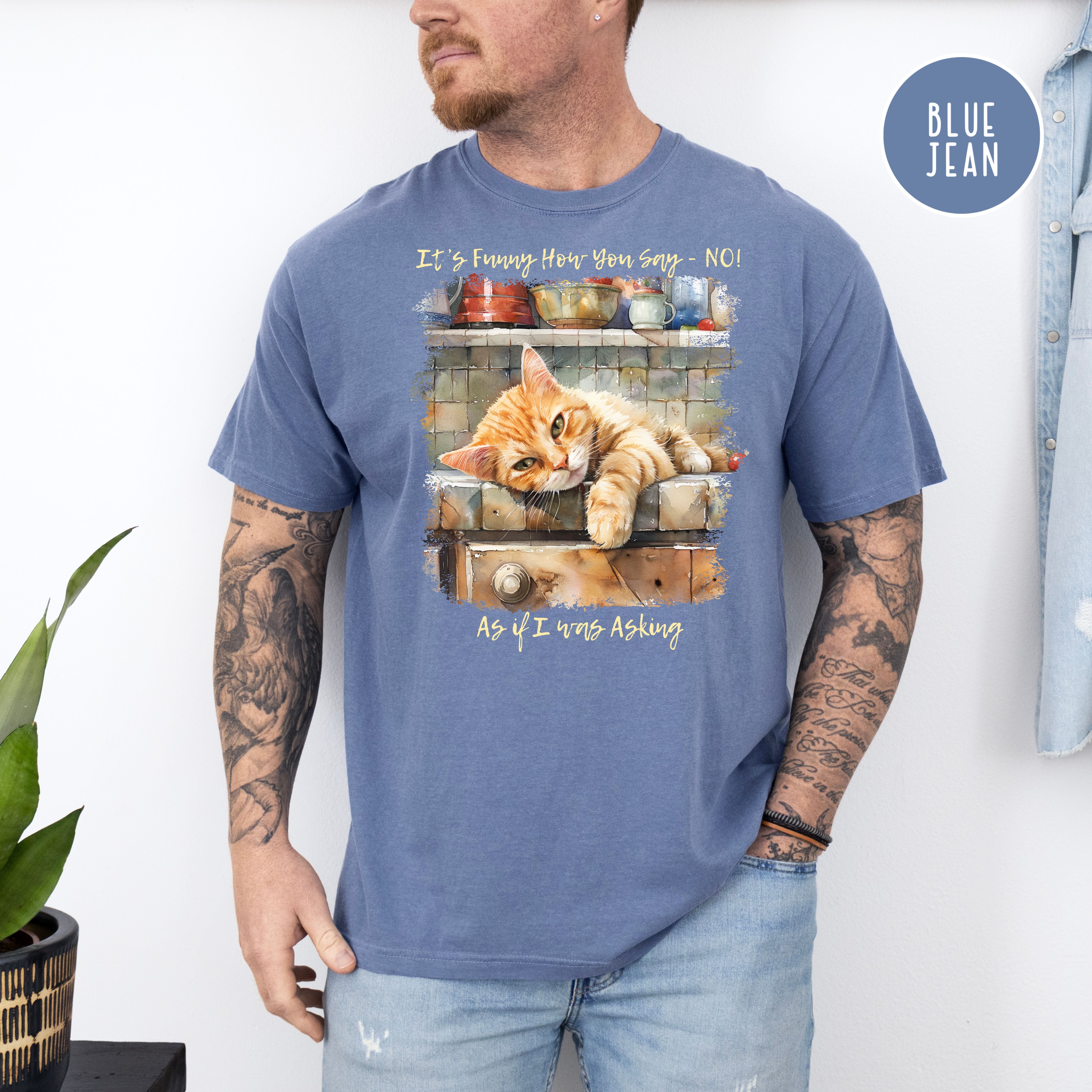 Funny Cat Lover Comfort Colors T-Shirt