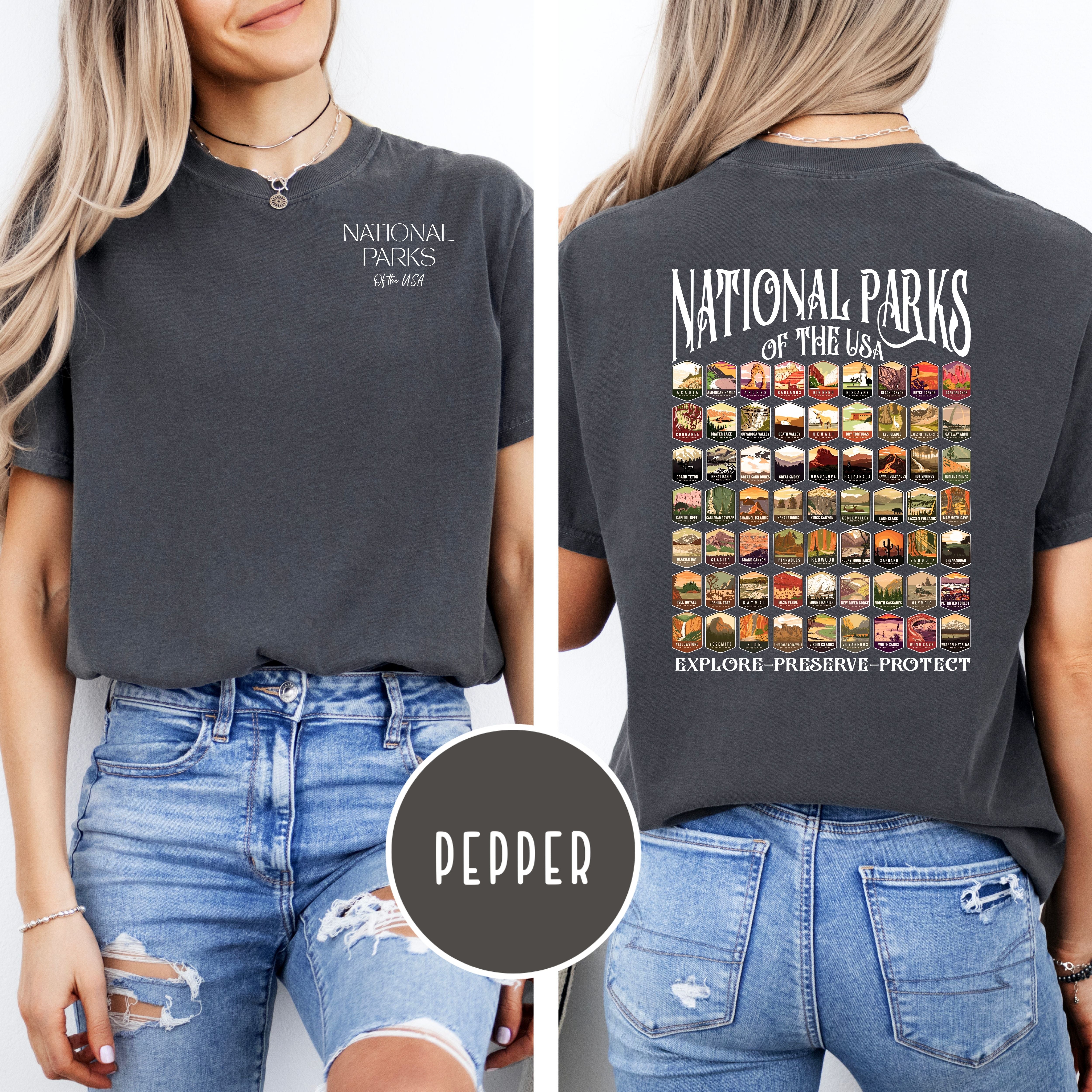 National Parks of USA Comfort Colors® Tee