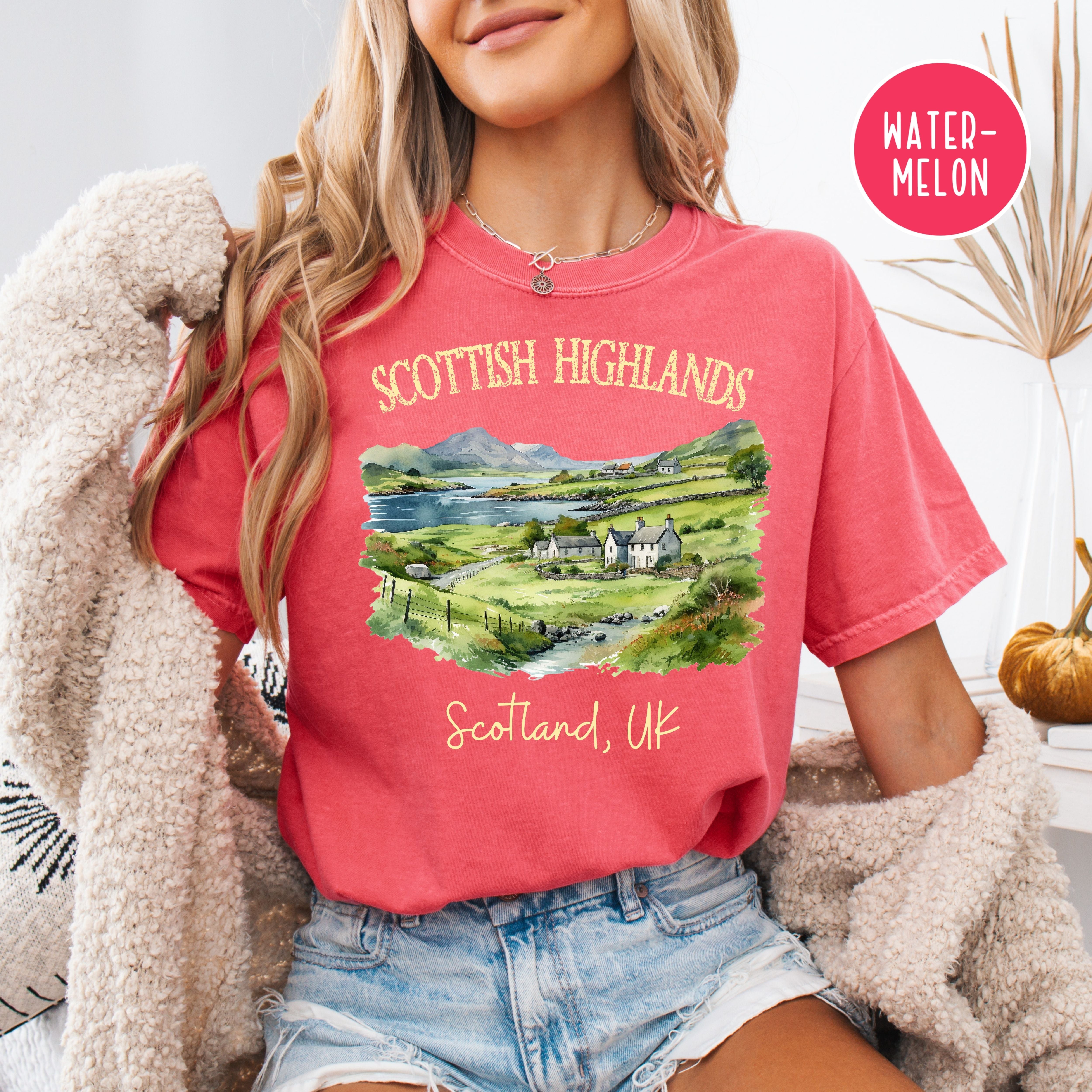 Scottish Highlands Comfort Colors® Tee