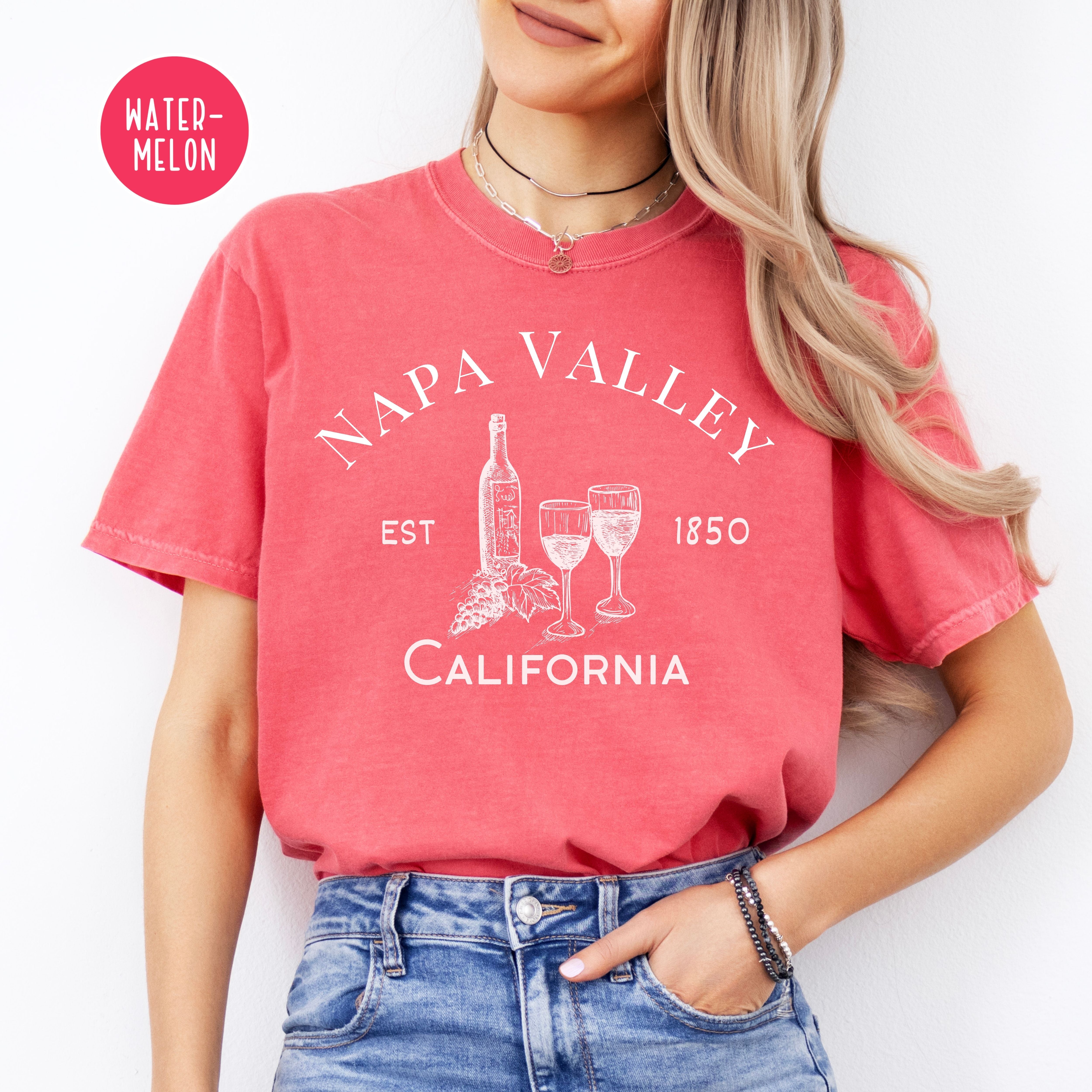 Napa Valley California Comfort Colors® Tee