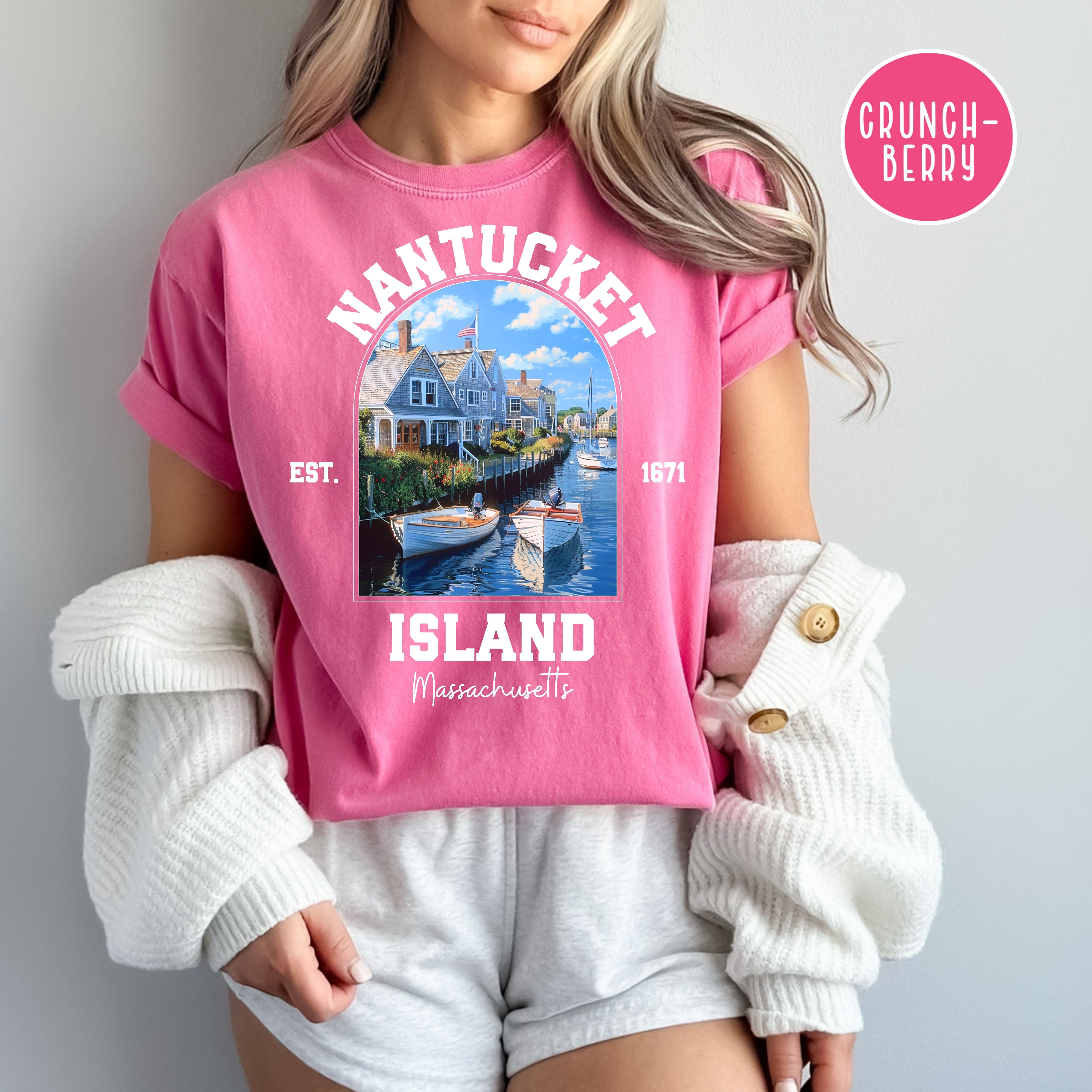 Nantucket Island Comfort Colors® Tee