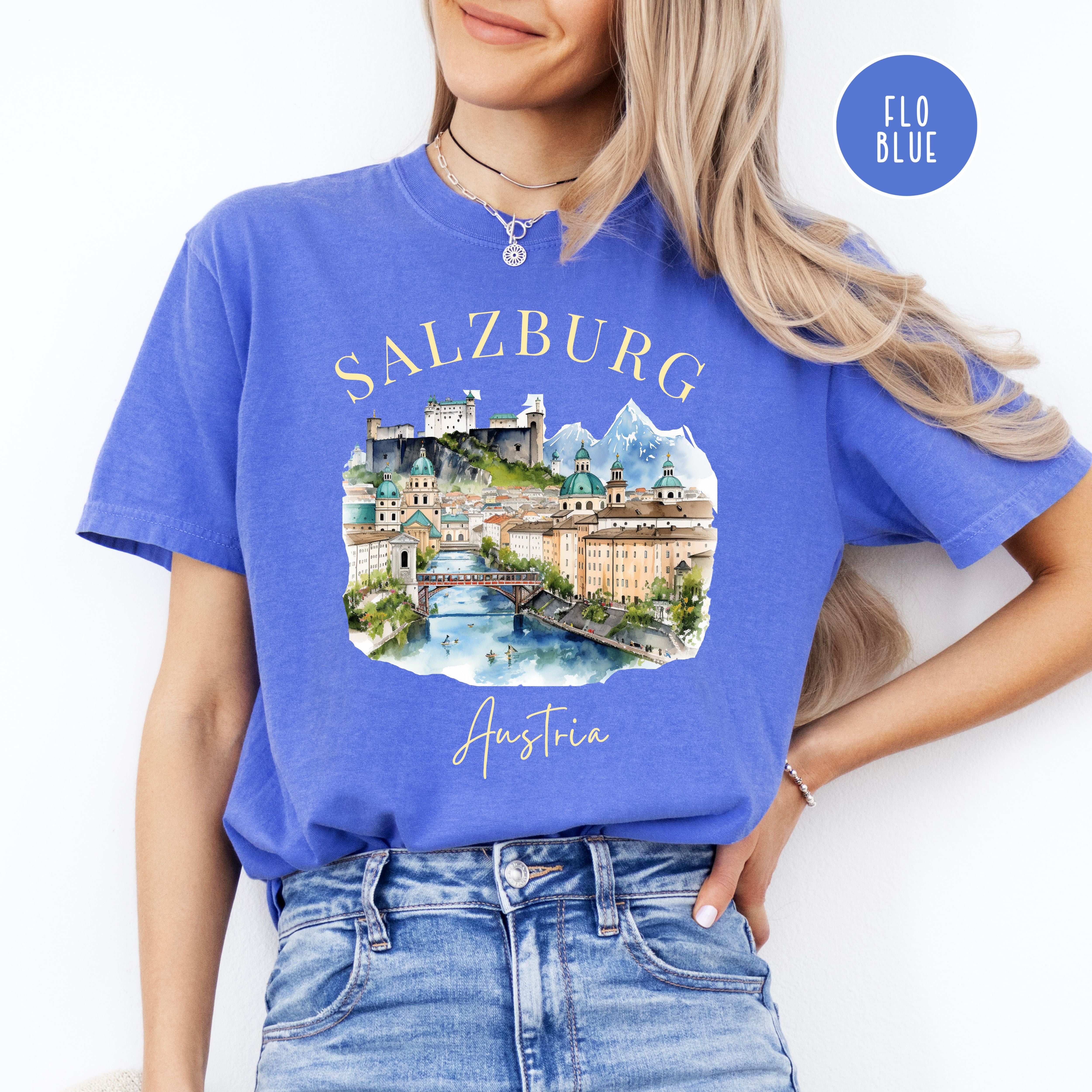 Salzburg Austria Comfort Colors Tee Shirt
