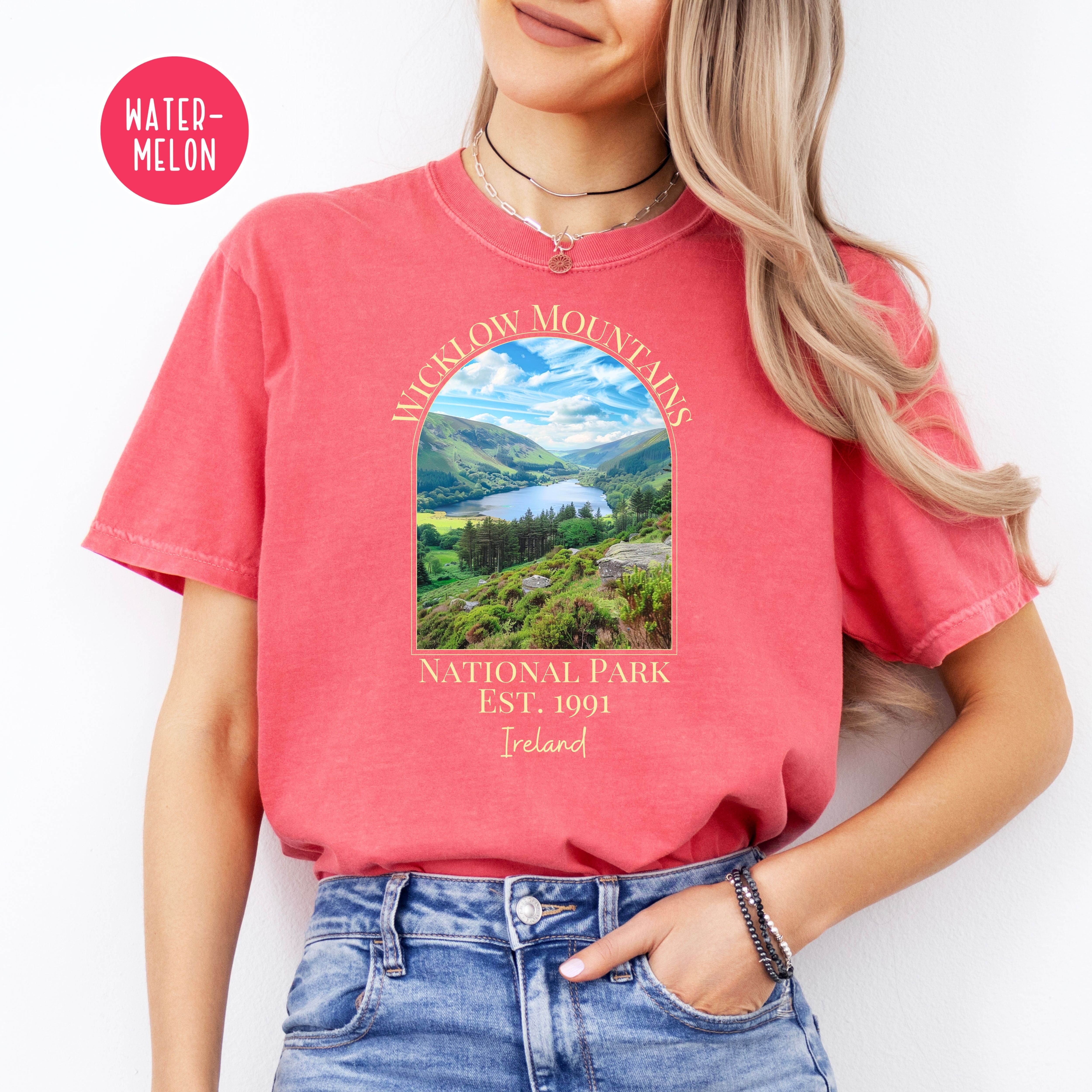 Wicklow Mountains National Park Ireland Comfort Colors® Tee