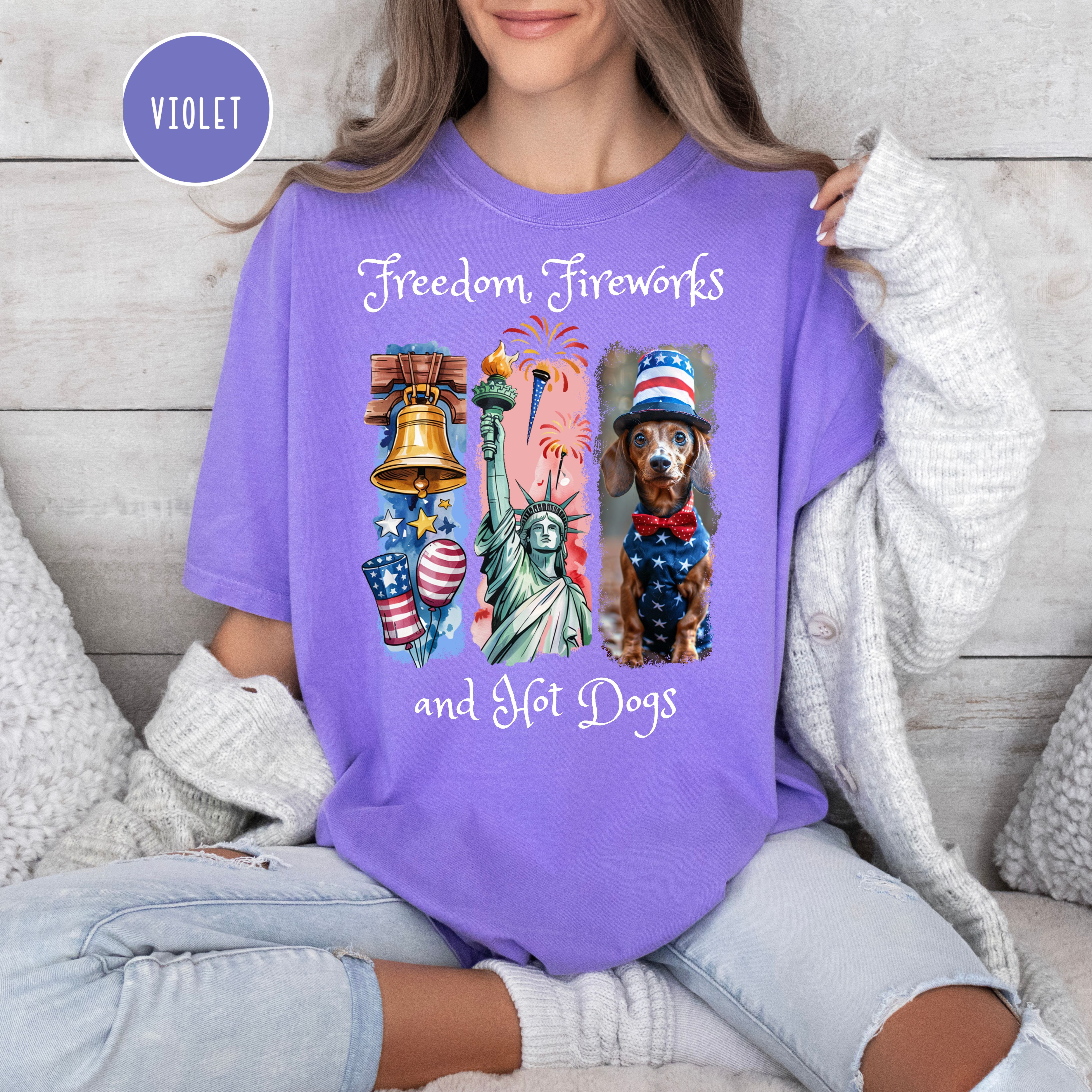 Funny 4th of July Comfort Colors Tee