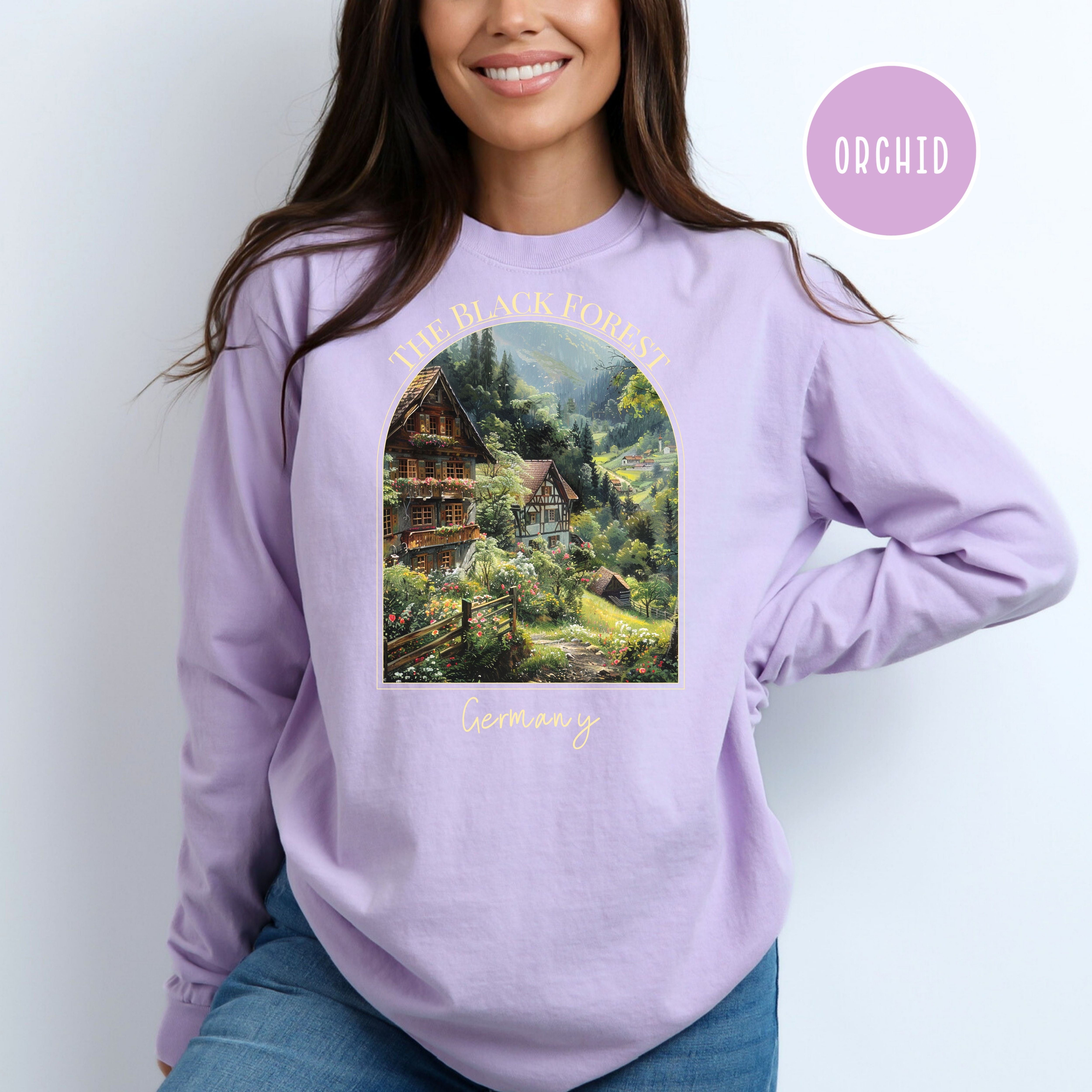 Black Forest Germany Comfort Colors® Long Sleeve Tee