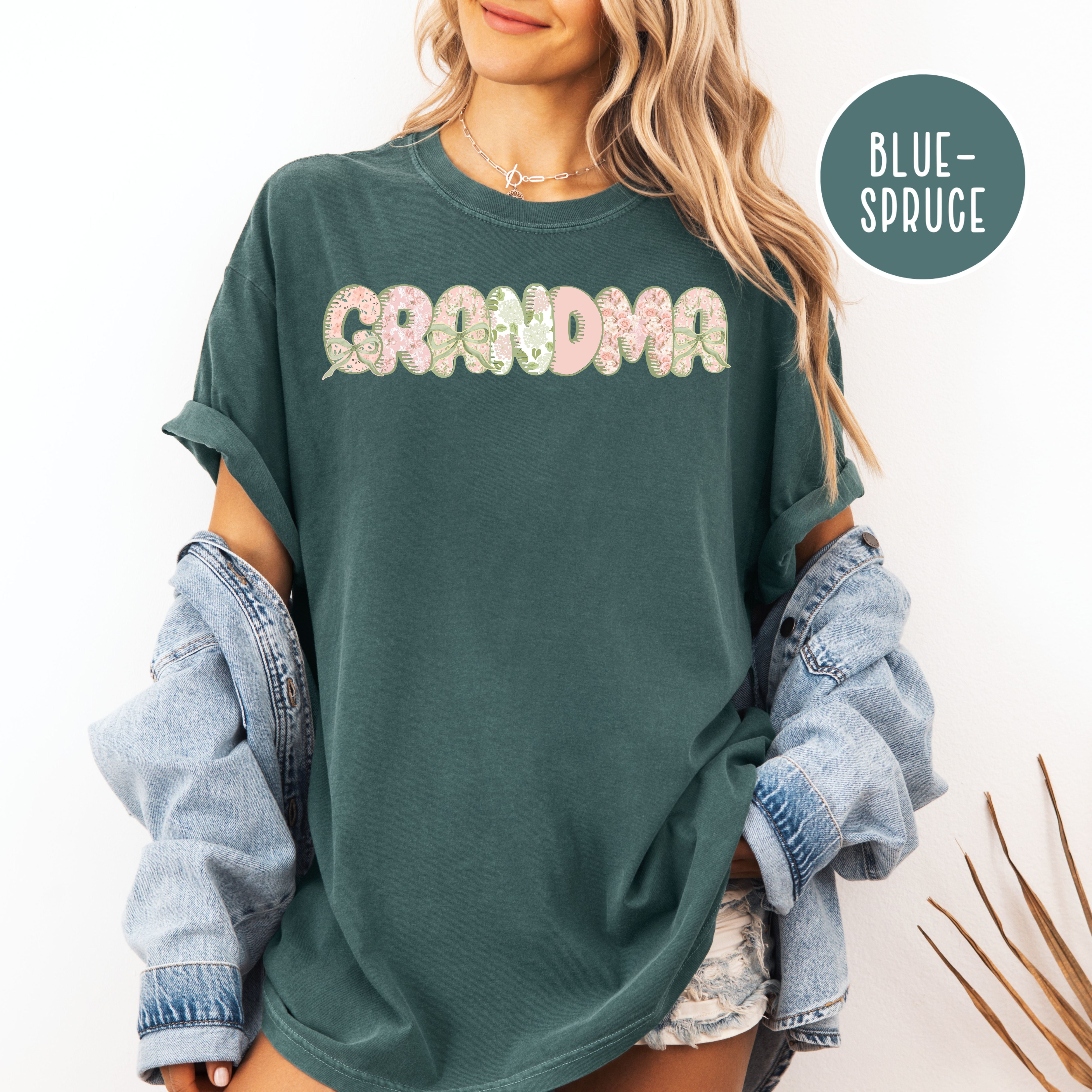 Soft Pastel Coquette Grandma Comfort Colors Tee