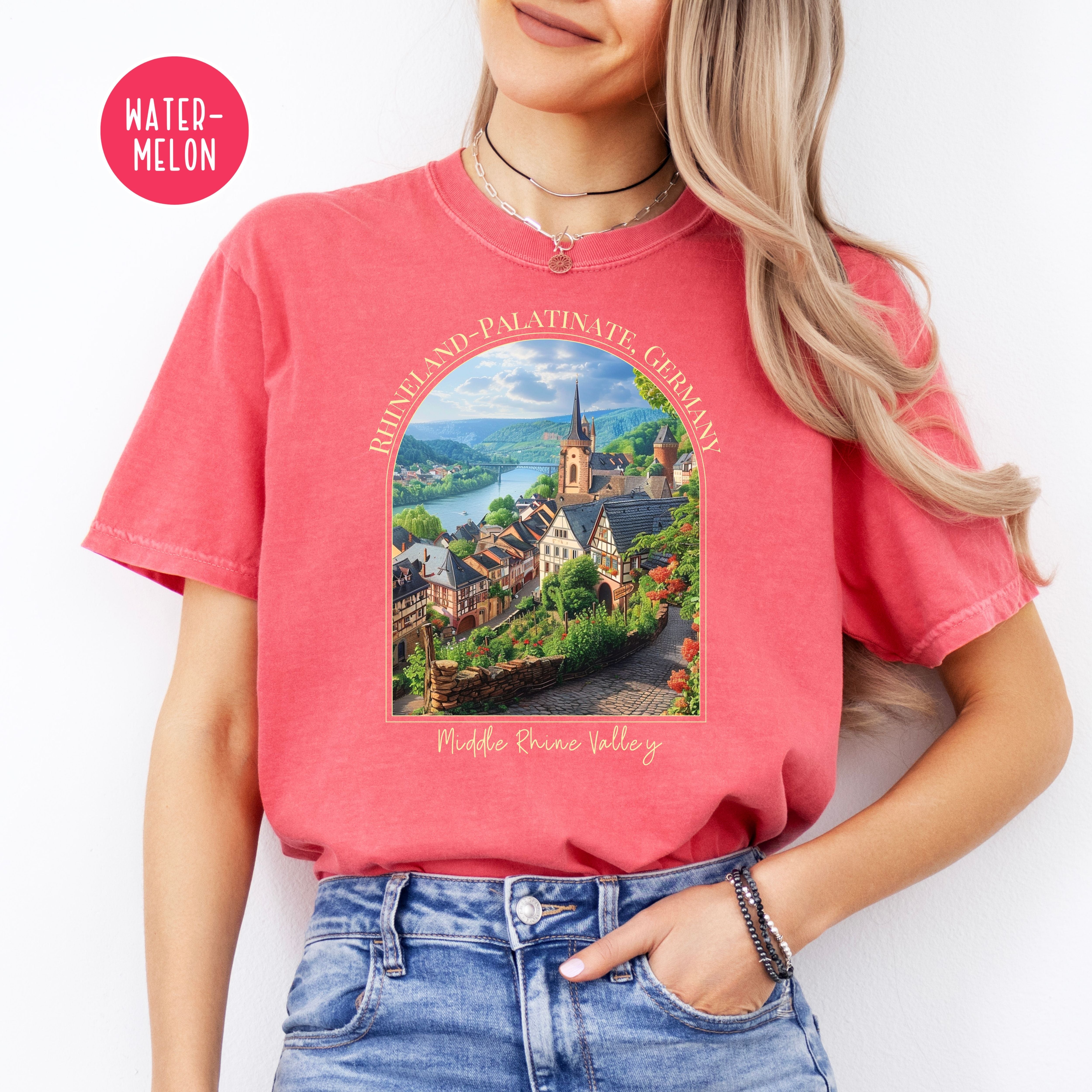 Rhine Valley Germany Comfort Colors® Tee