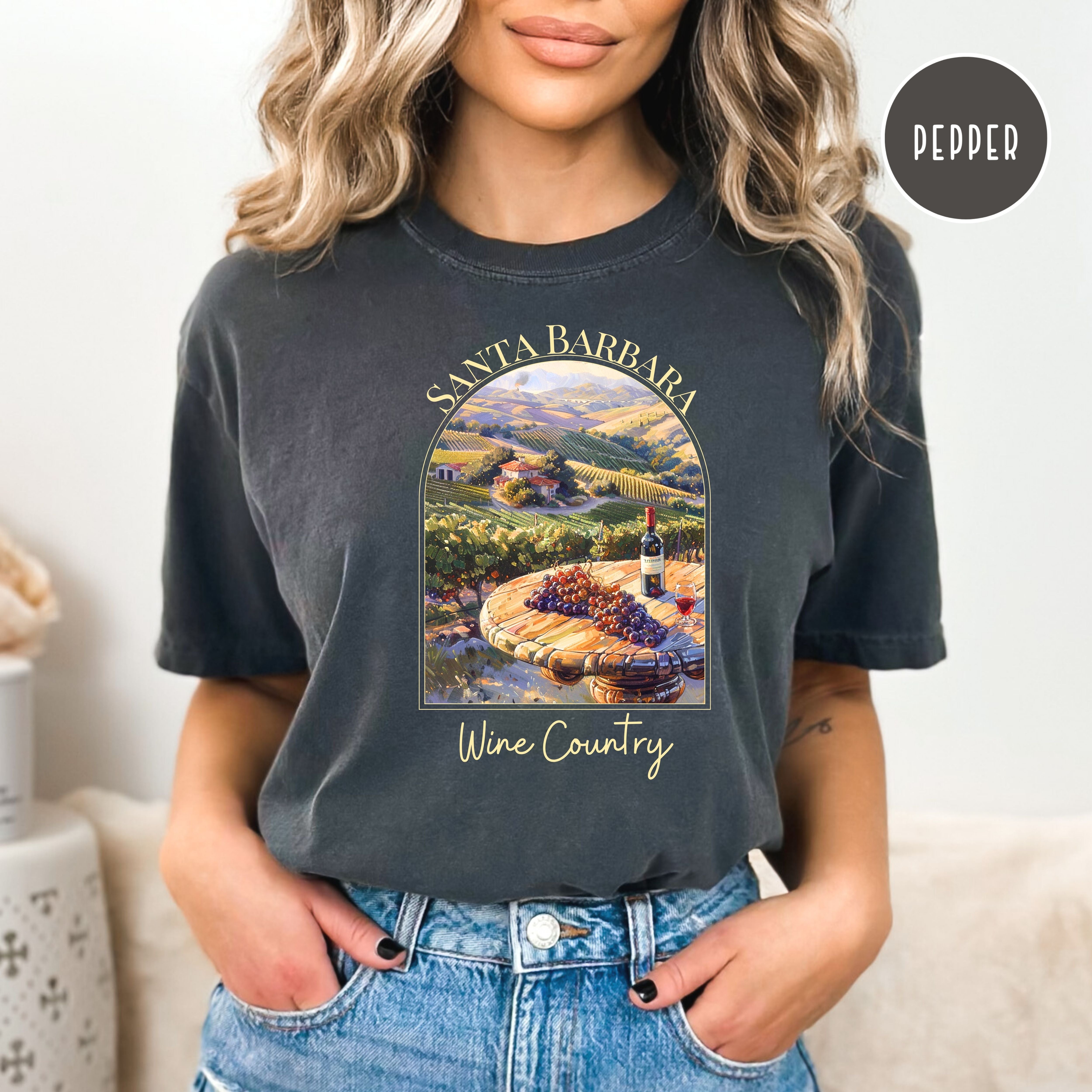 Santa Barbara Wine Country Comfort Colors® Tee