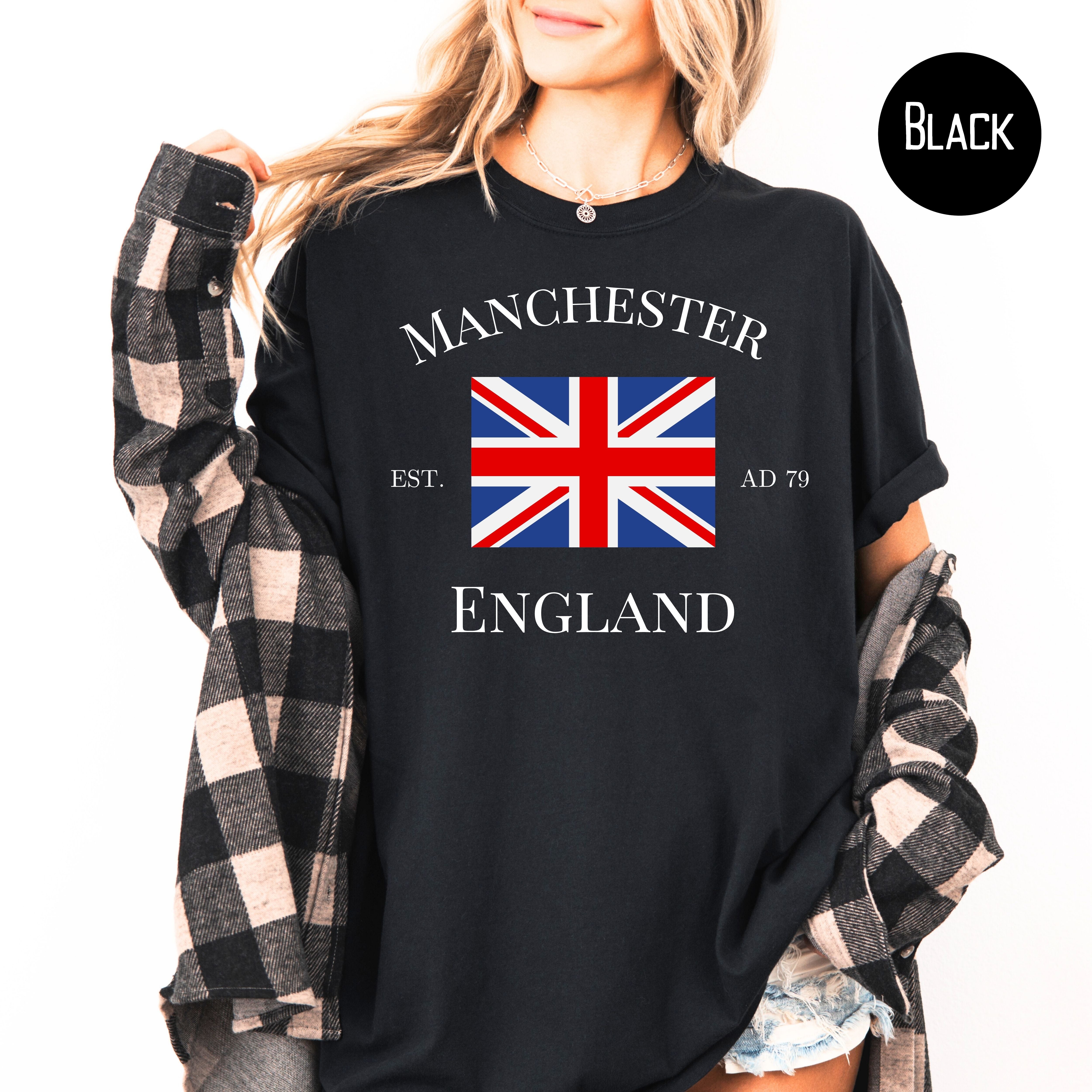 Manchester England Comfort Colors Tee Shirt,