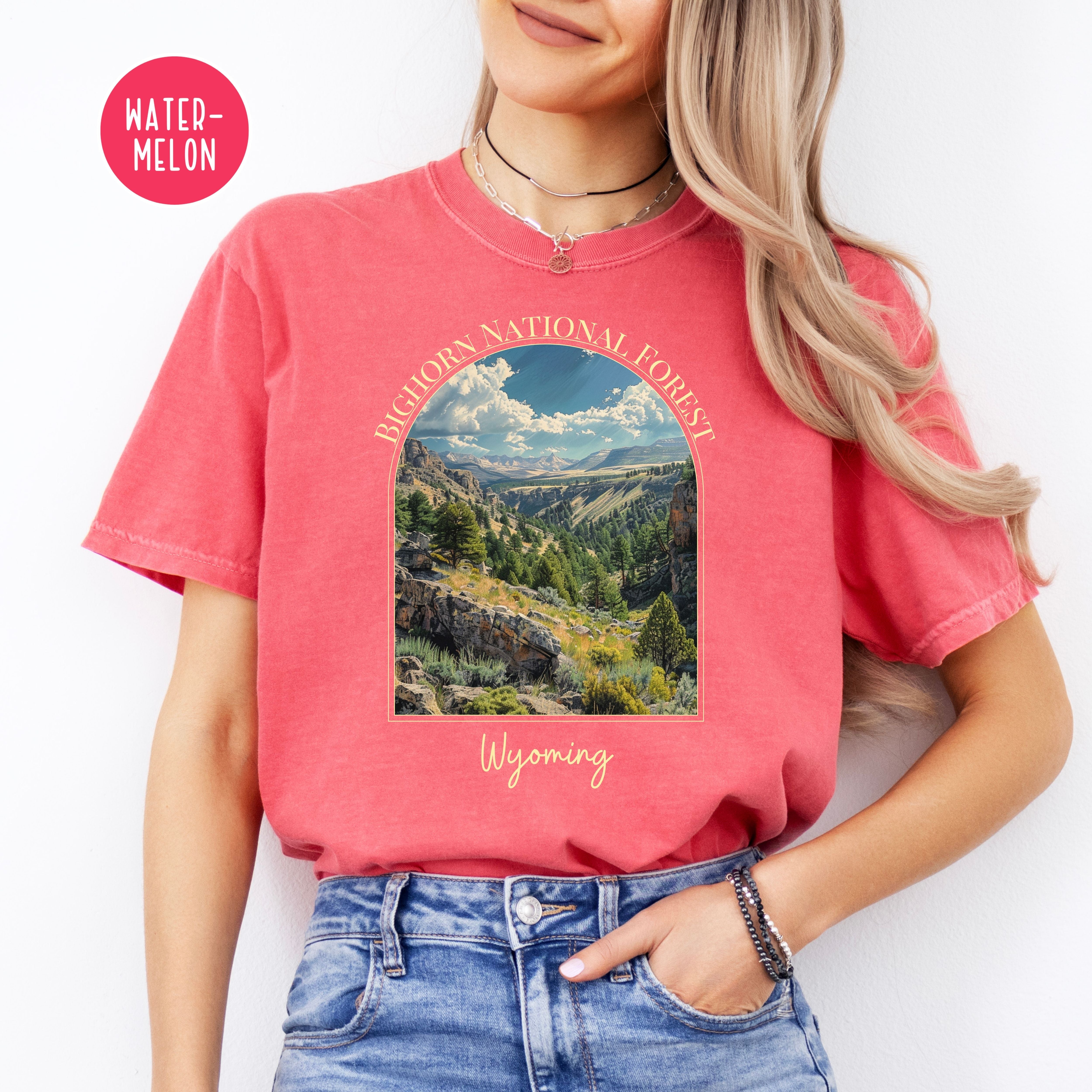 Bighorn National Forest Wyoming Comfort Colors® Tee
