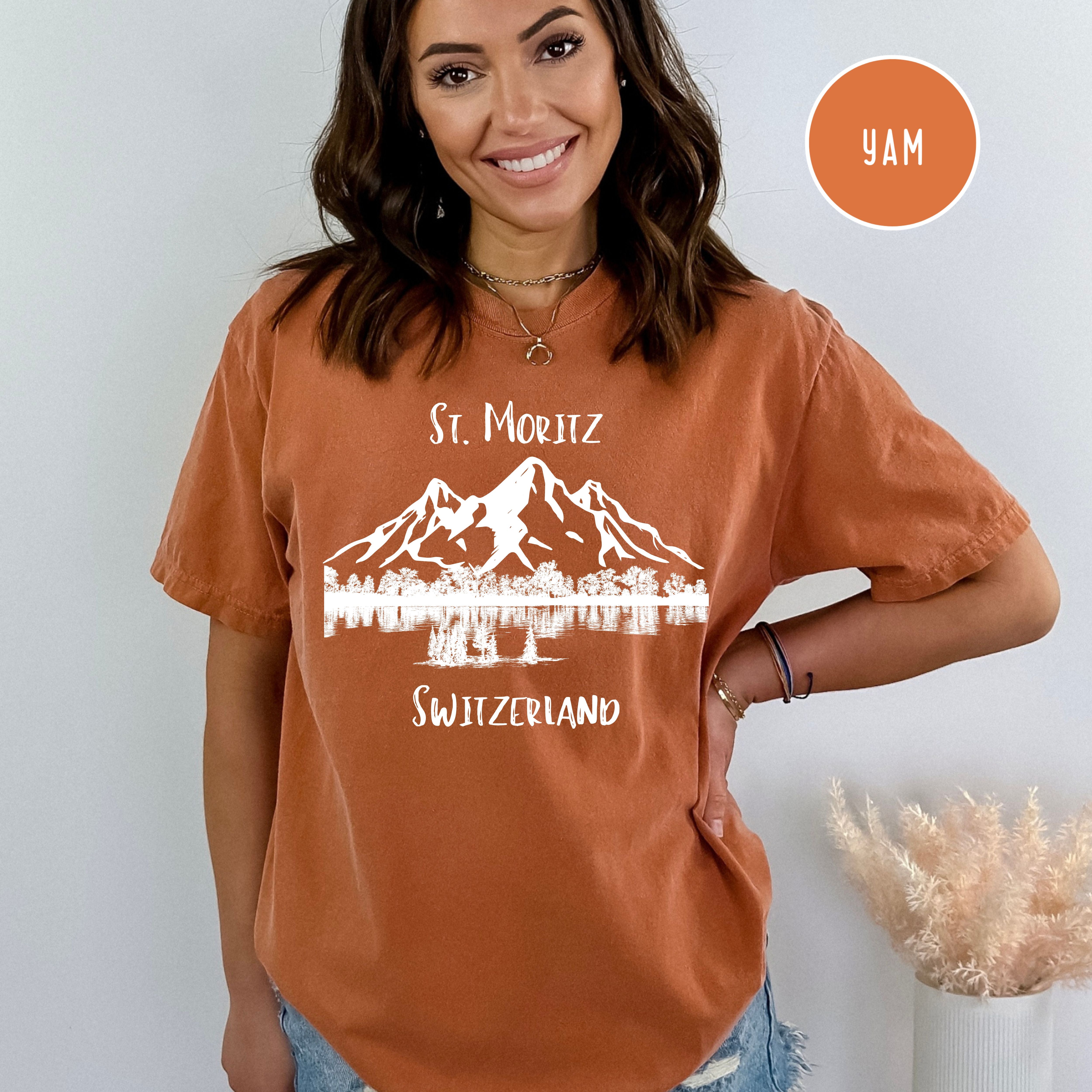 St Moritz Switzerland Comfort Colors® Tee