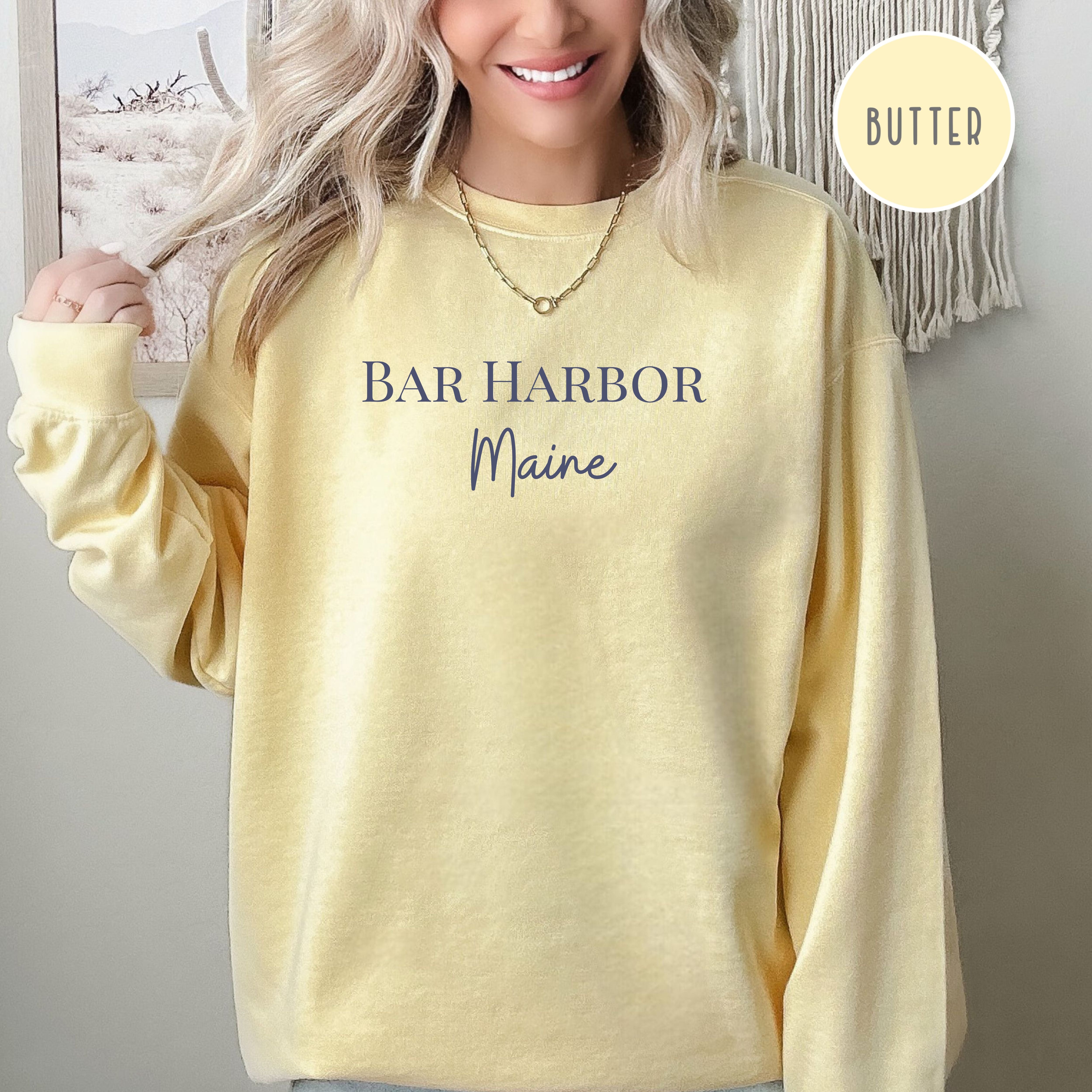 Bar Harbor Maine Comfort Colors® Sweatshirt