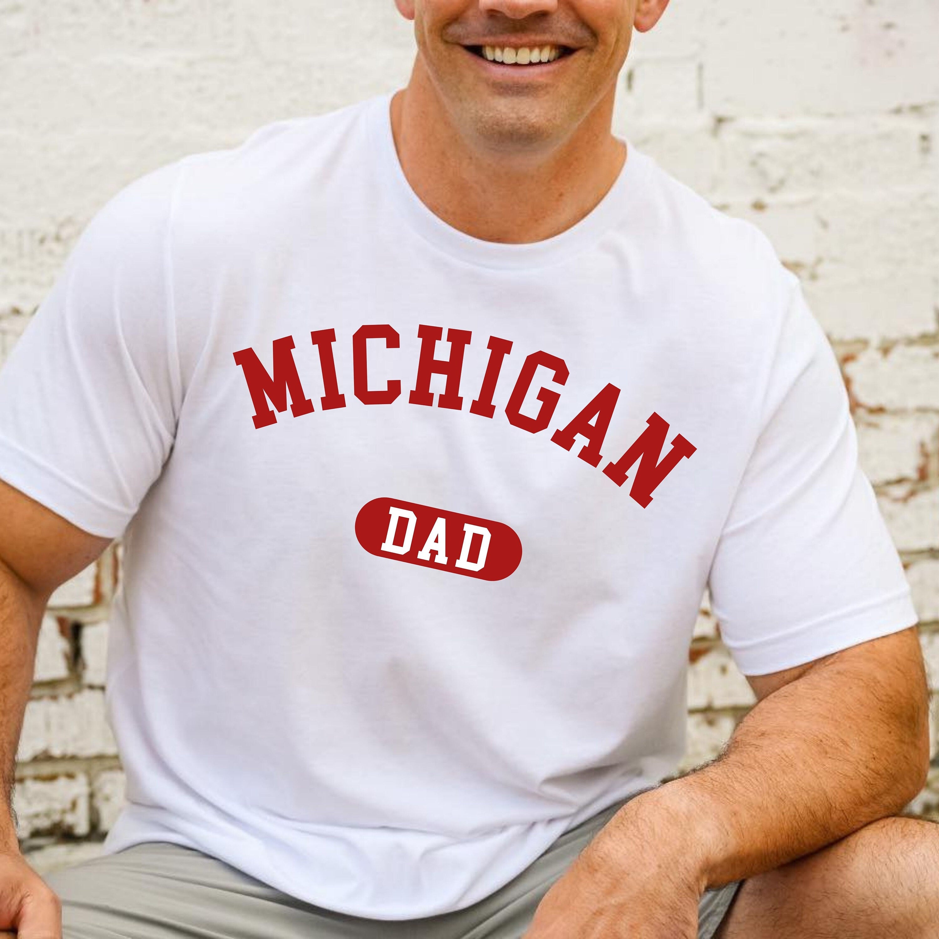 Michigan Dad Tee Shirt