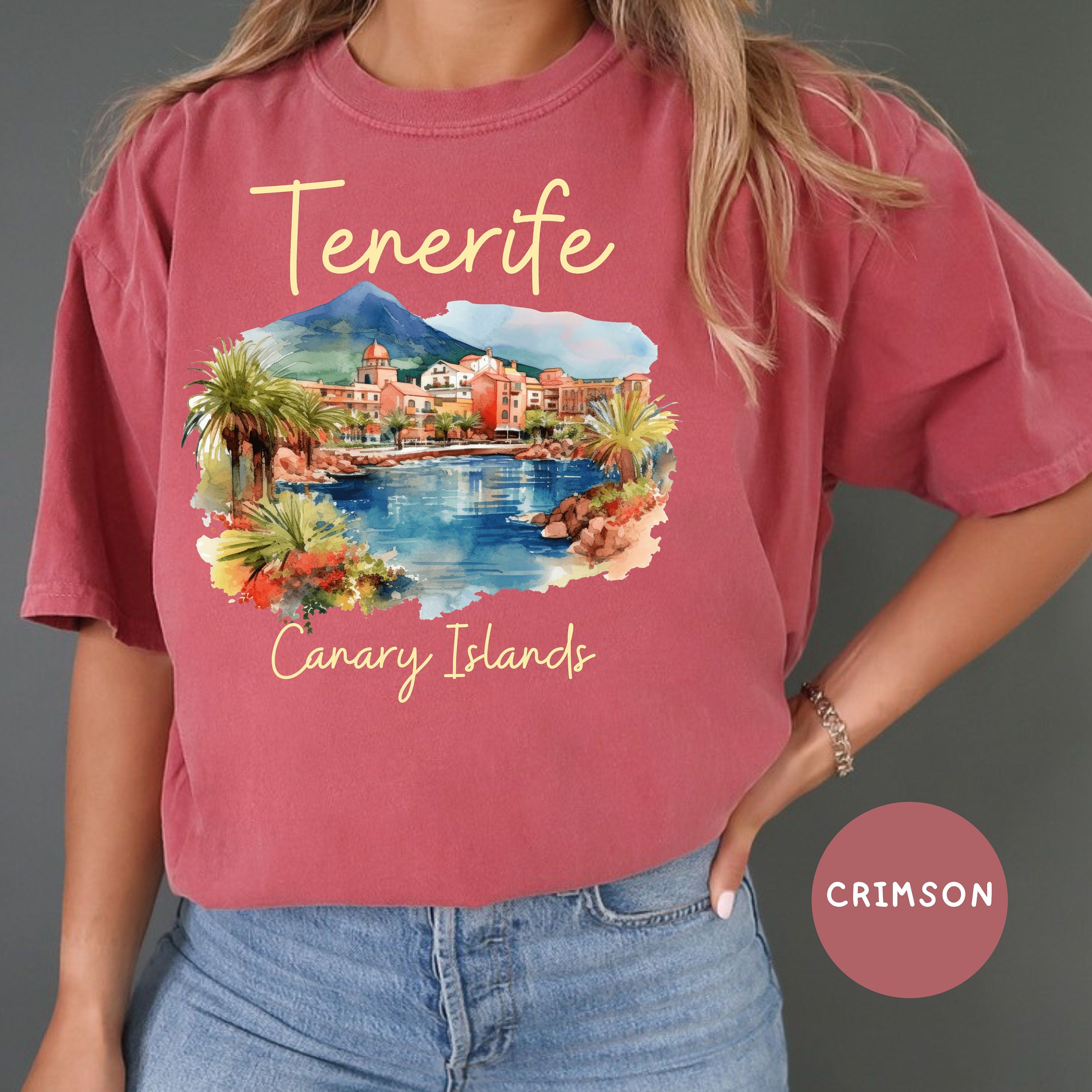 Tenerife Canary Islands Comfort Colors® Tee