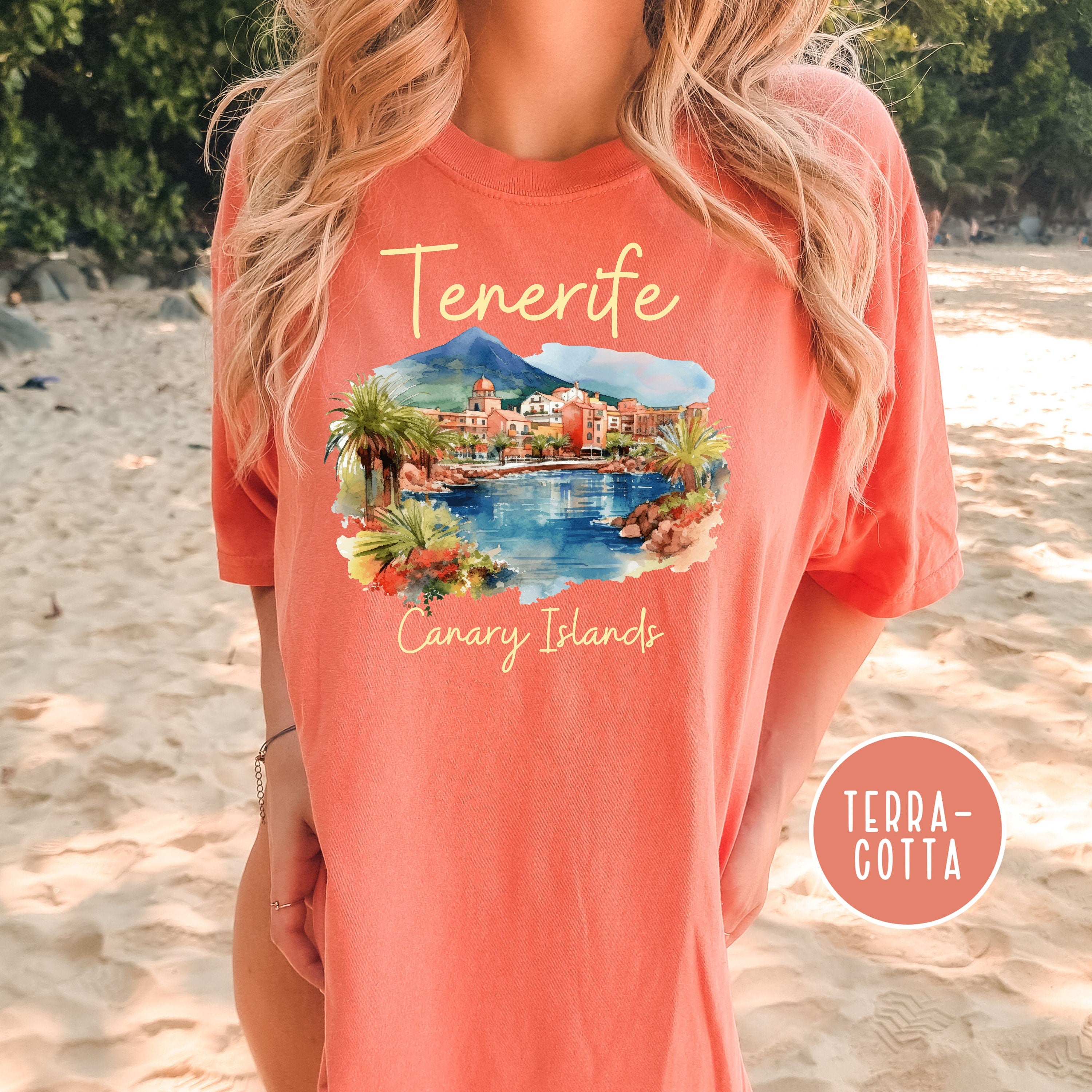 Tenerife Canary Islands Comfort Colors® Tee