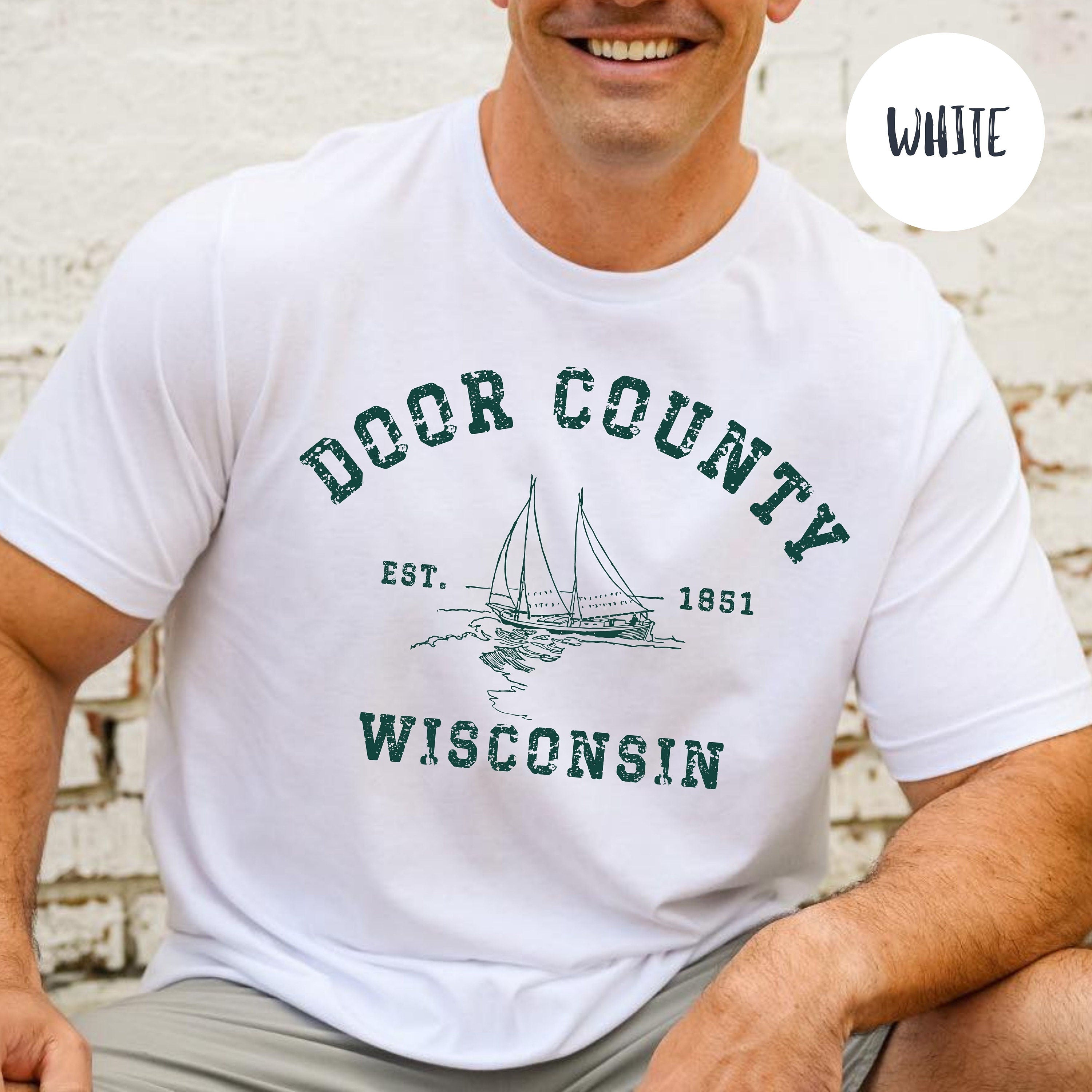 Door County Unisex Crewneck Bella Canvas T-Shirt