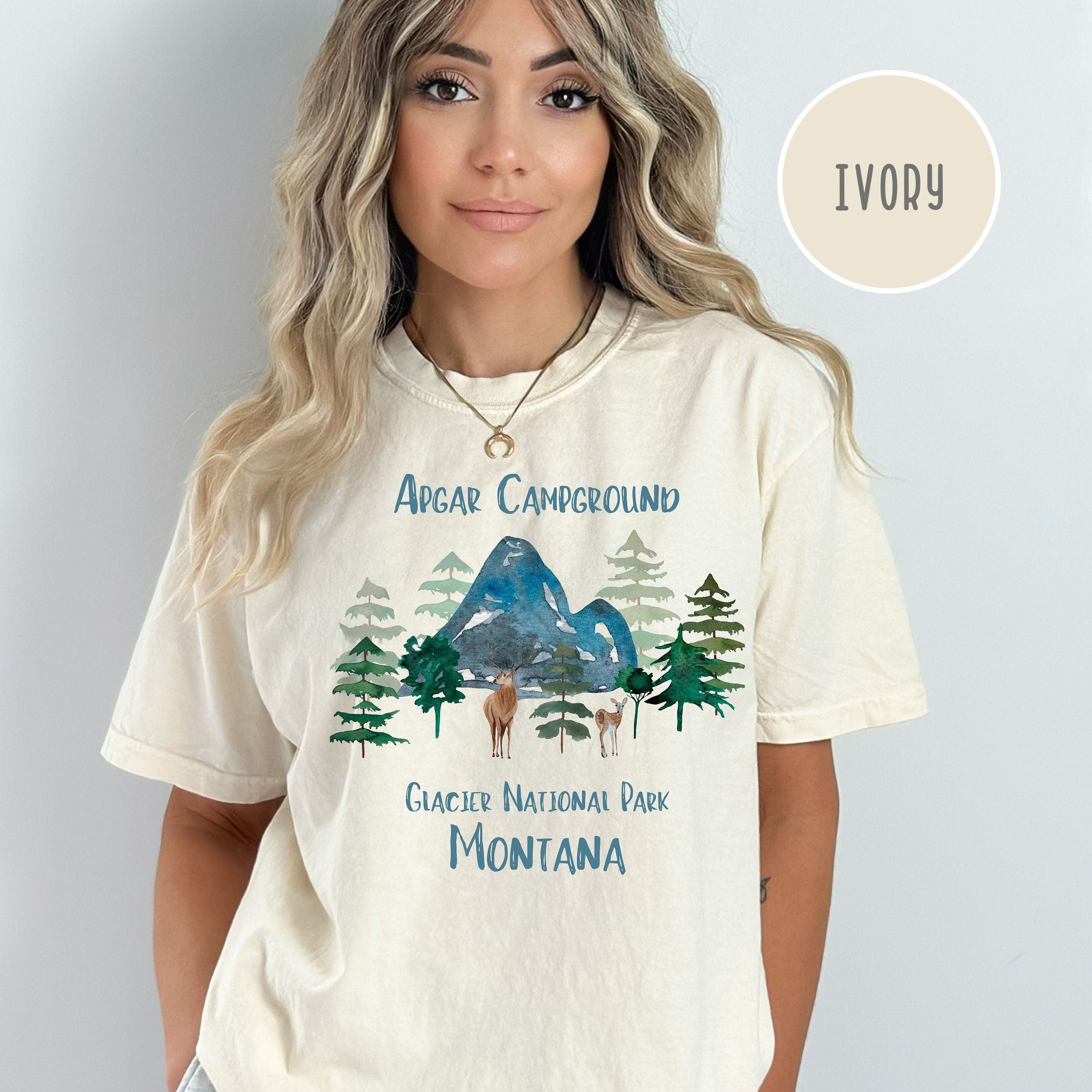 Glacier National Park Comfort Colors® Tee