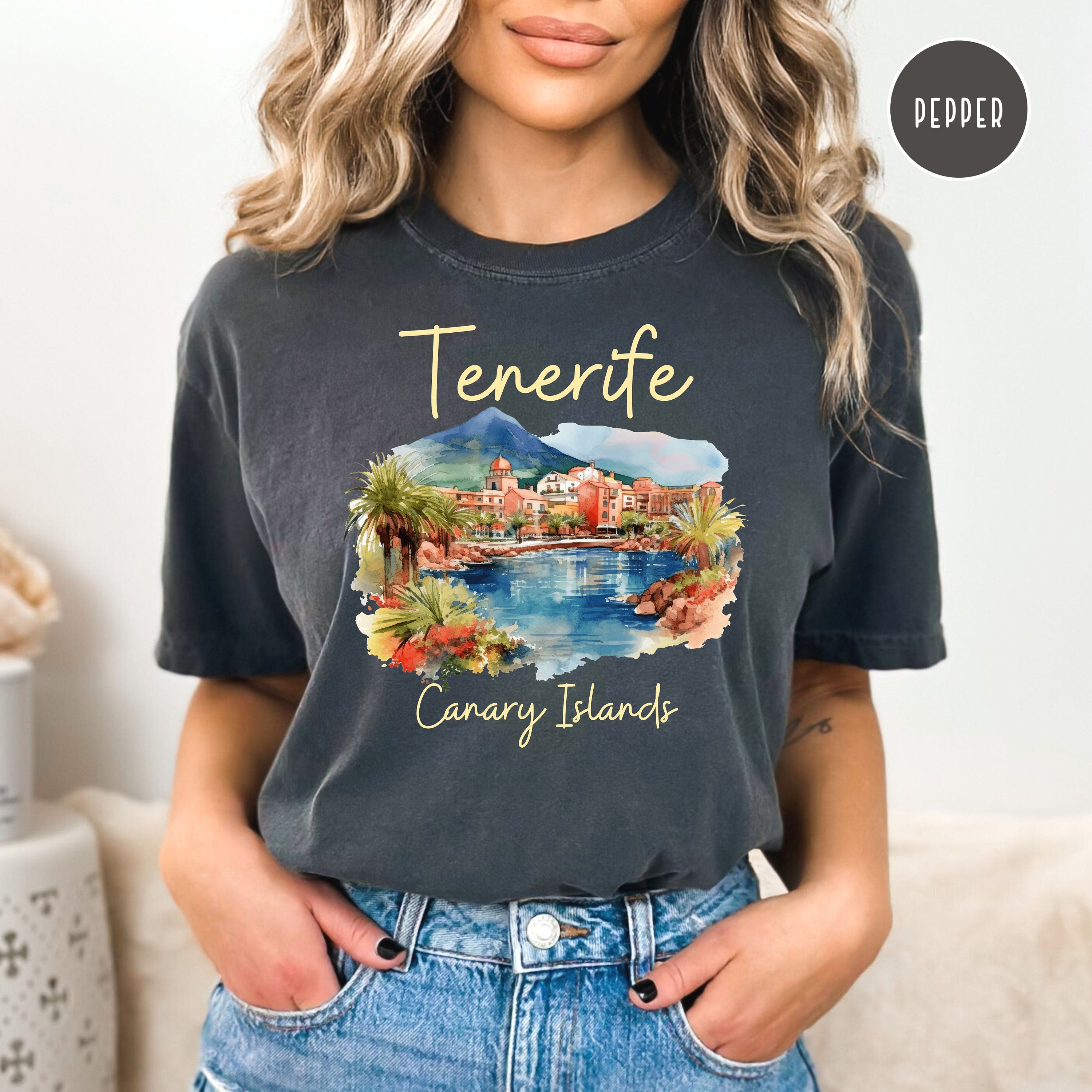 Tenerife Canary Islands Comfort Colors® Tee