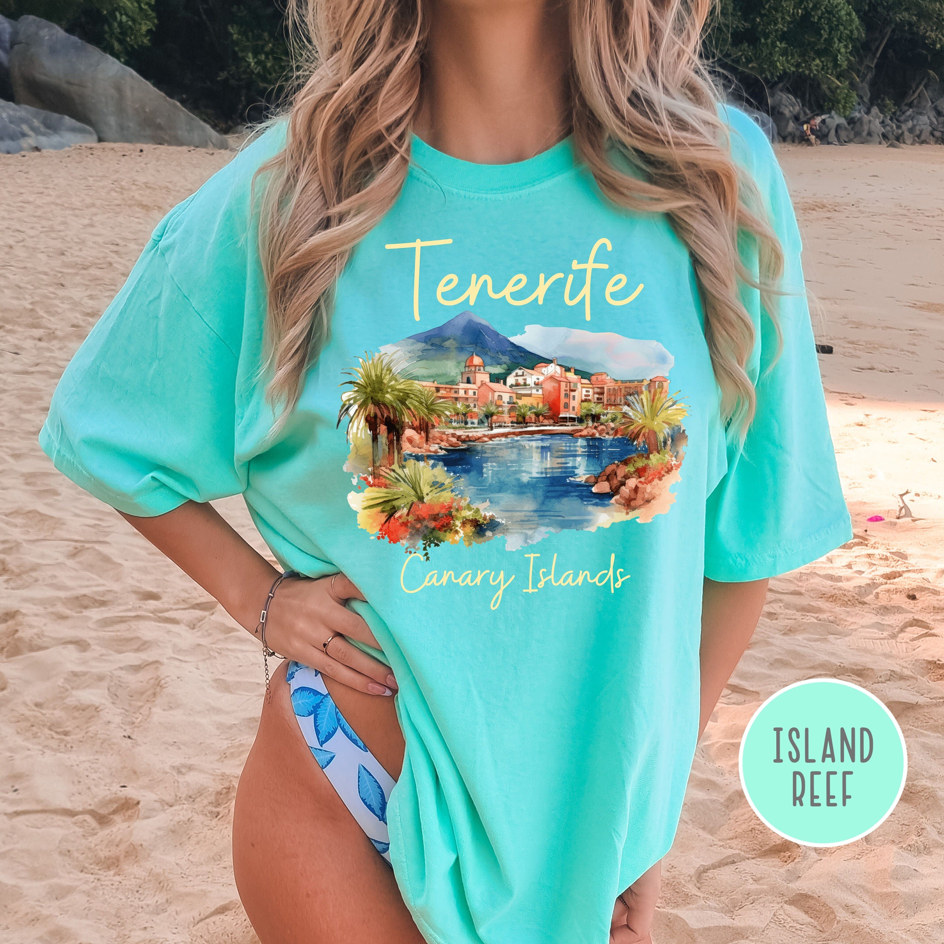 Tenerife Canary Islands Comfort Colors® Tee