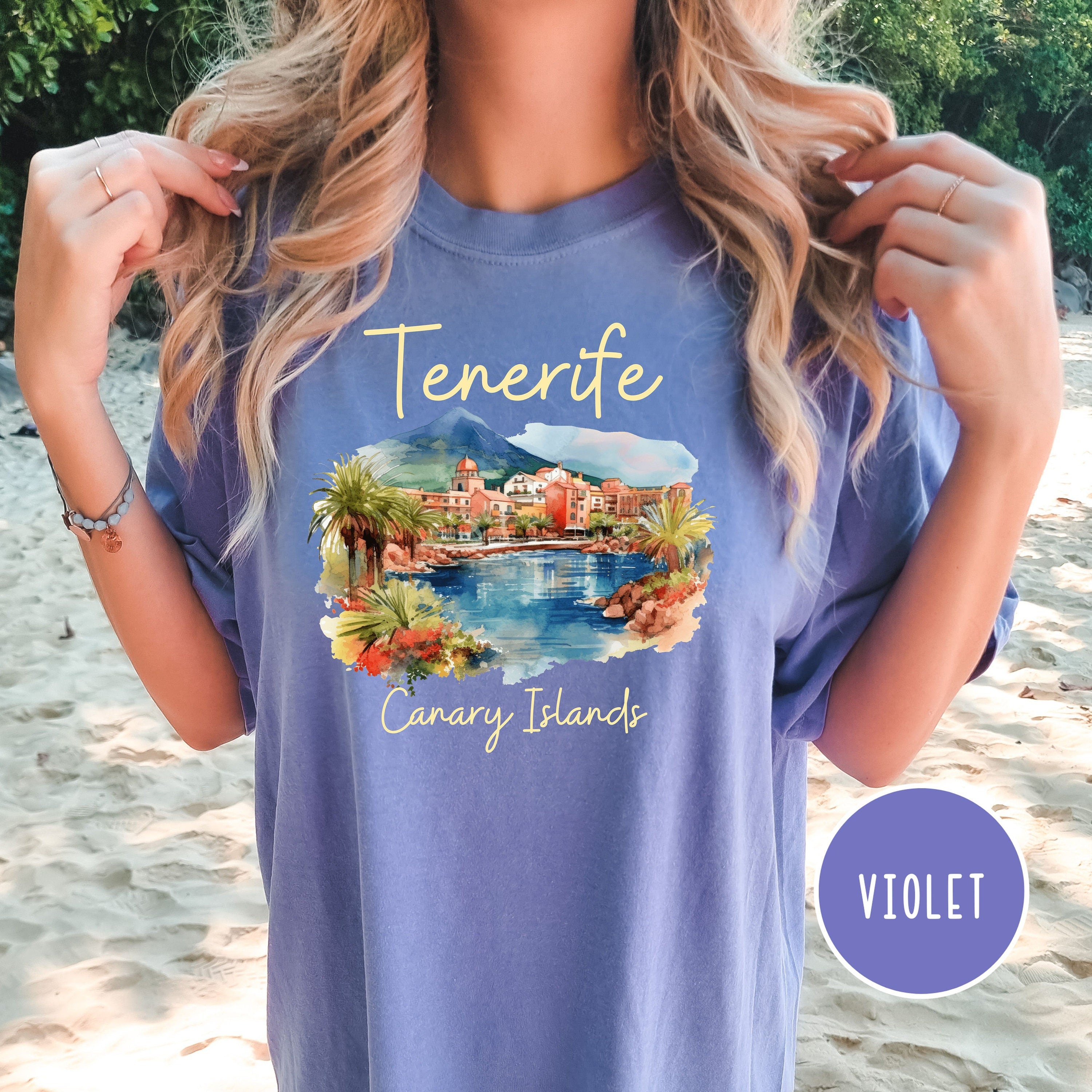 Tenerife Canary Islands Comfort Colors® Tee