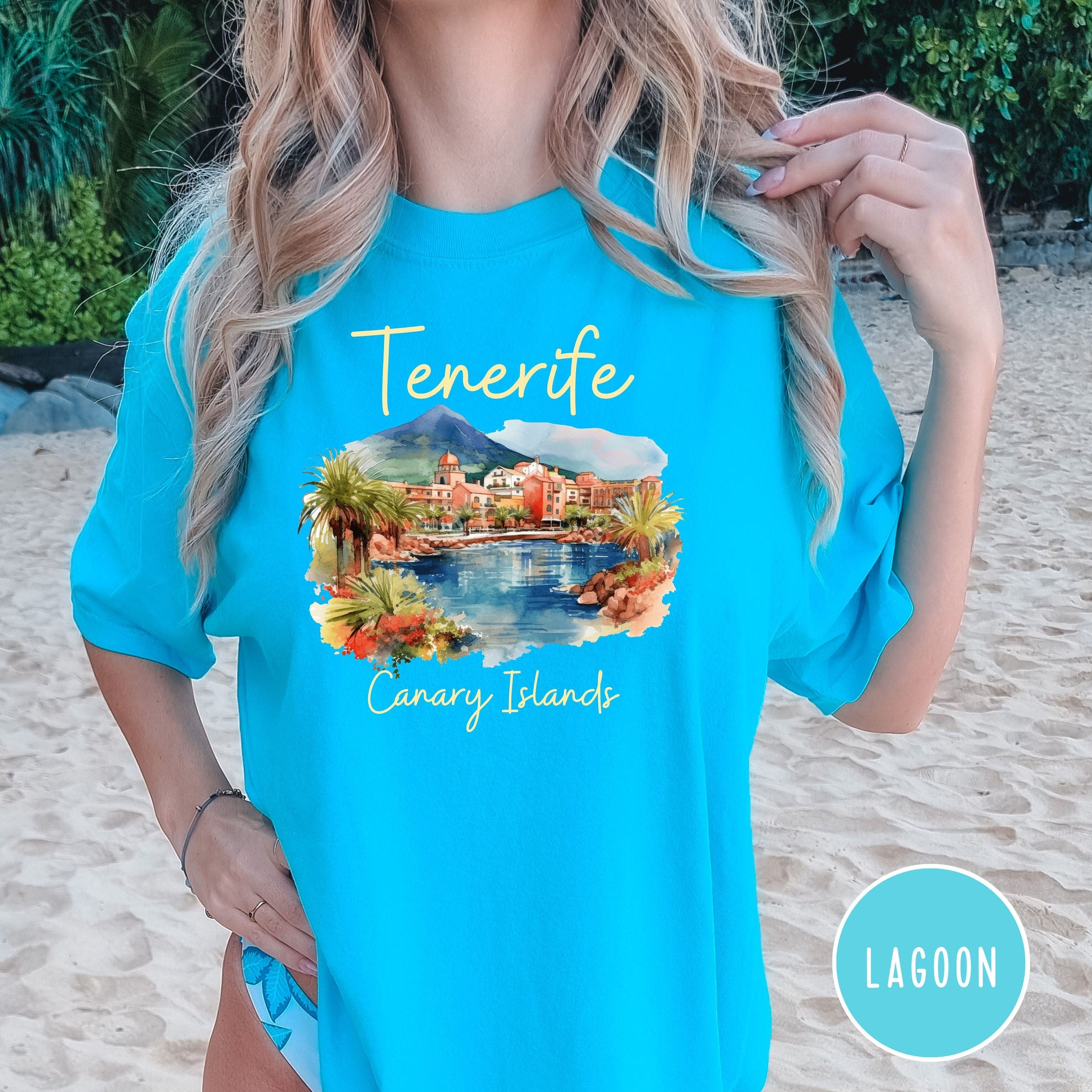 Tenerife Canary Islands Comfort Colors® Tee