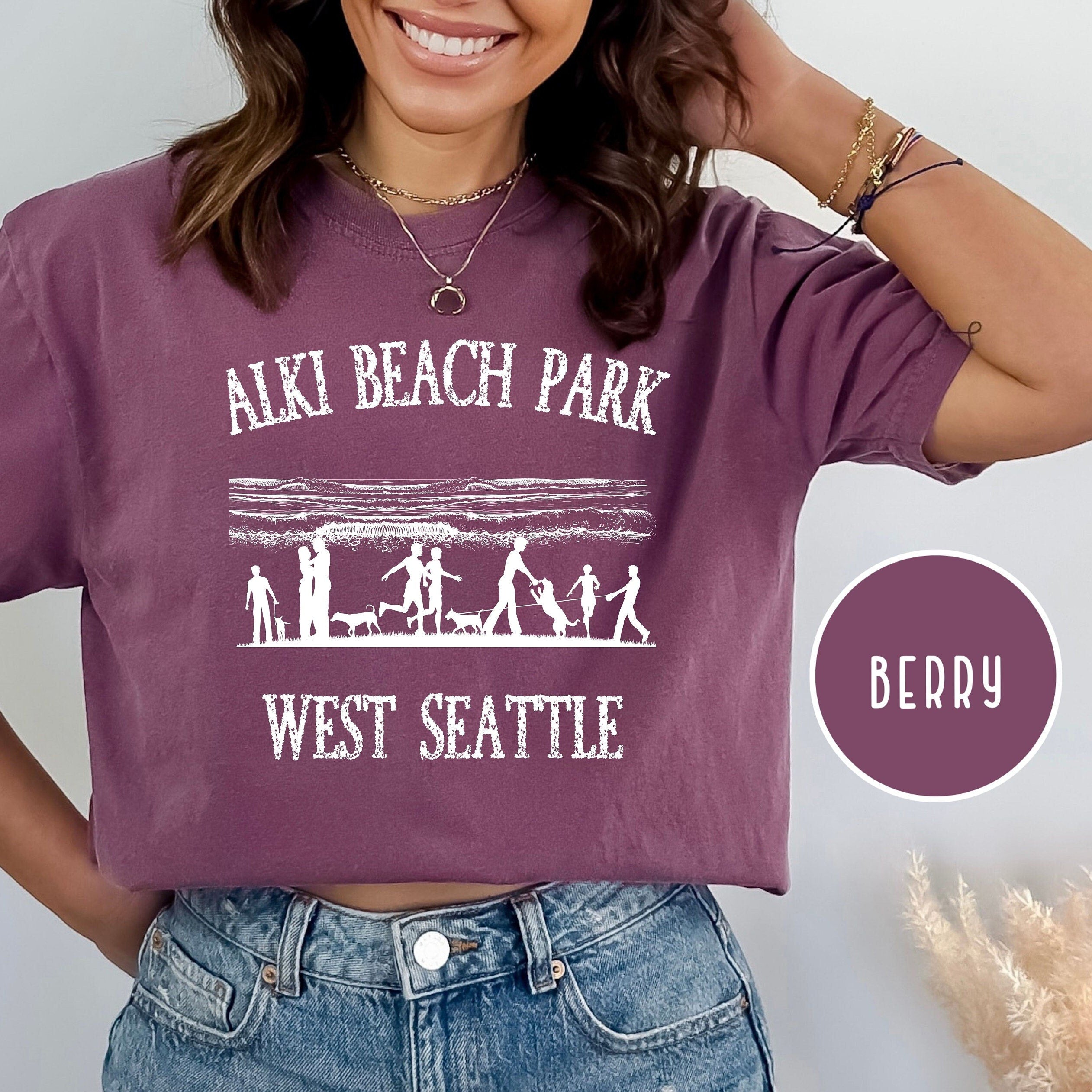 Alki Beach Park Seattle Comfort Colors® Tee